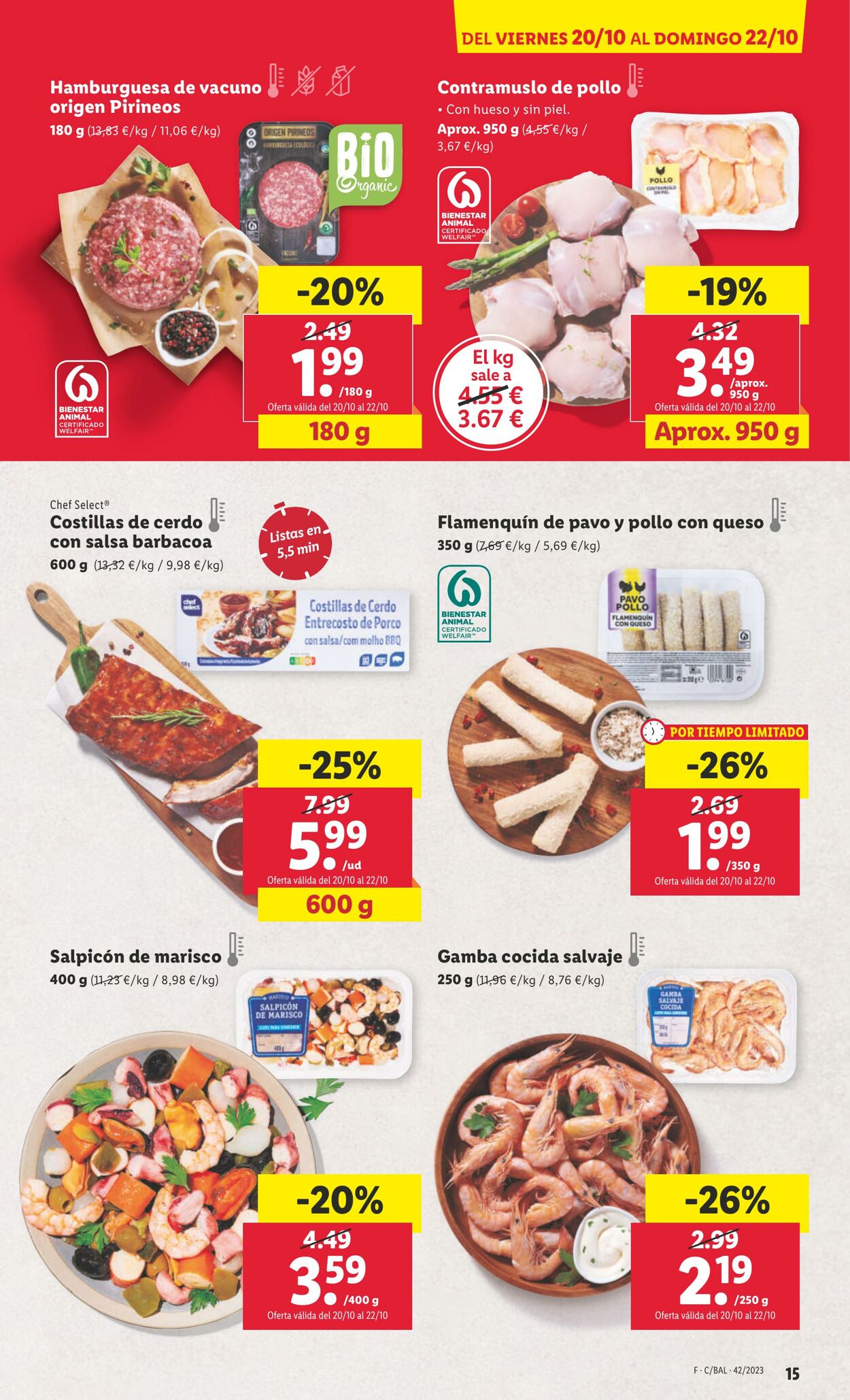 Folleto Lidl 16.10.2023 - 22.10.2023