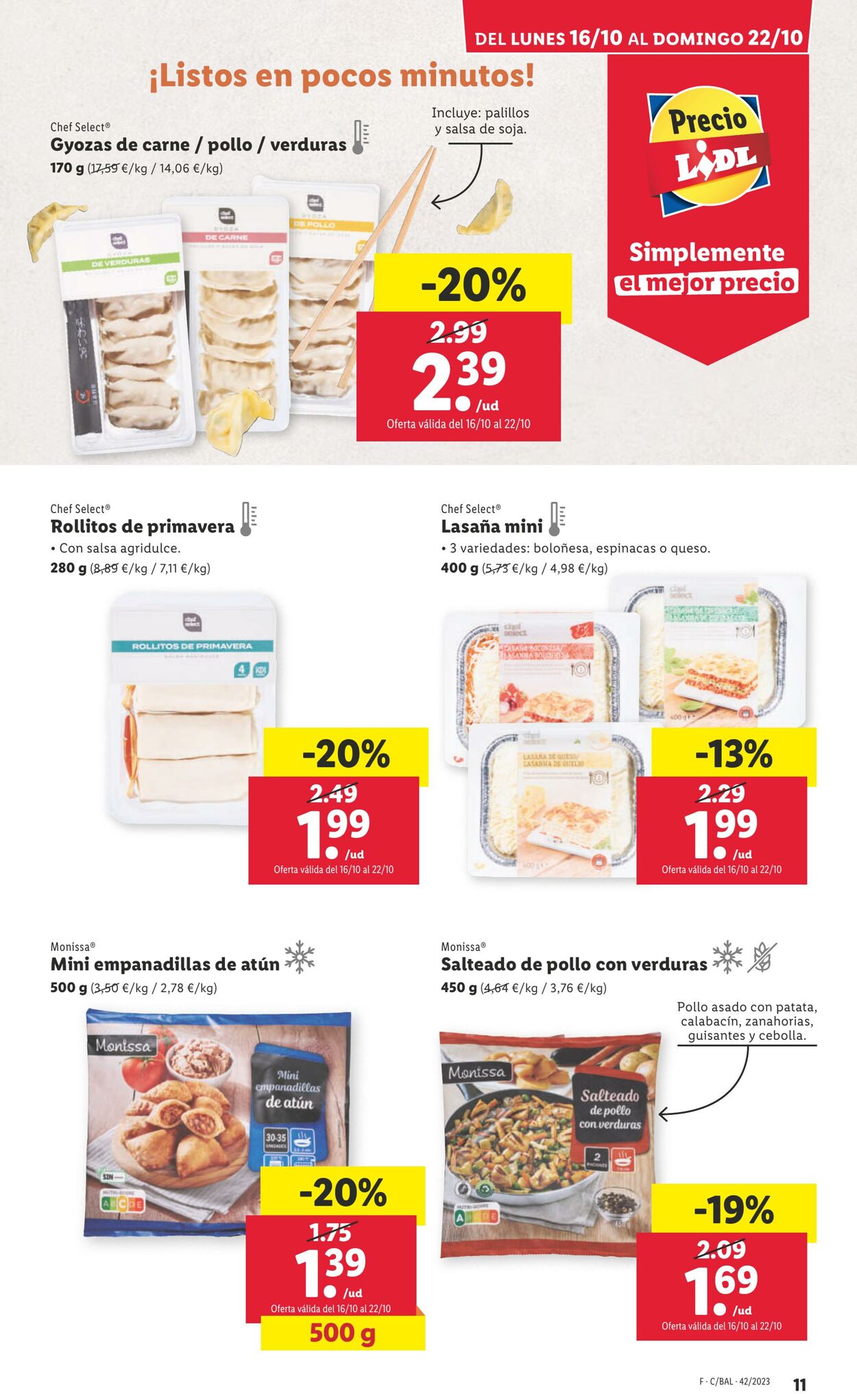 Folleto Lidl 16.10.2023 - 22.10.2023