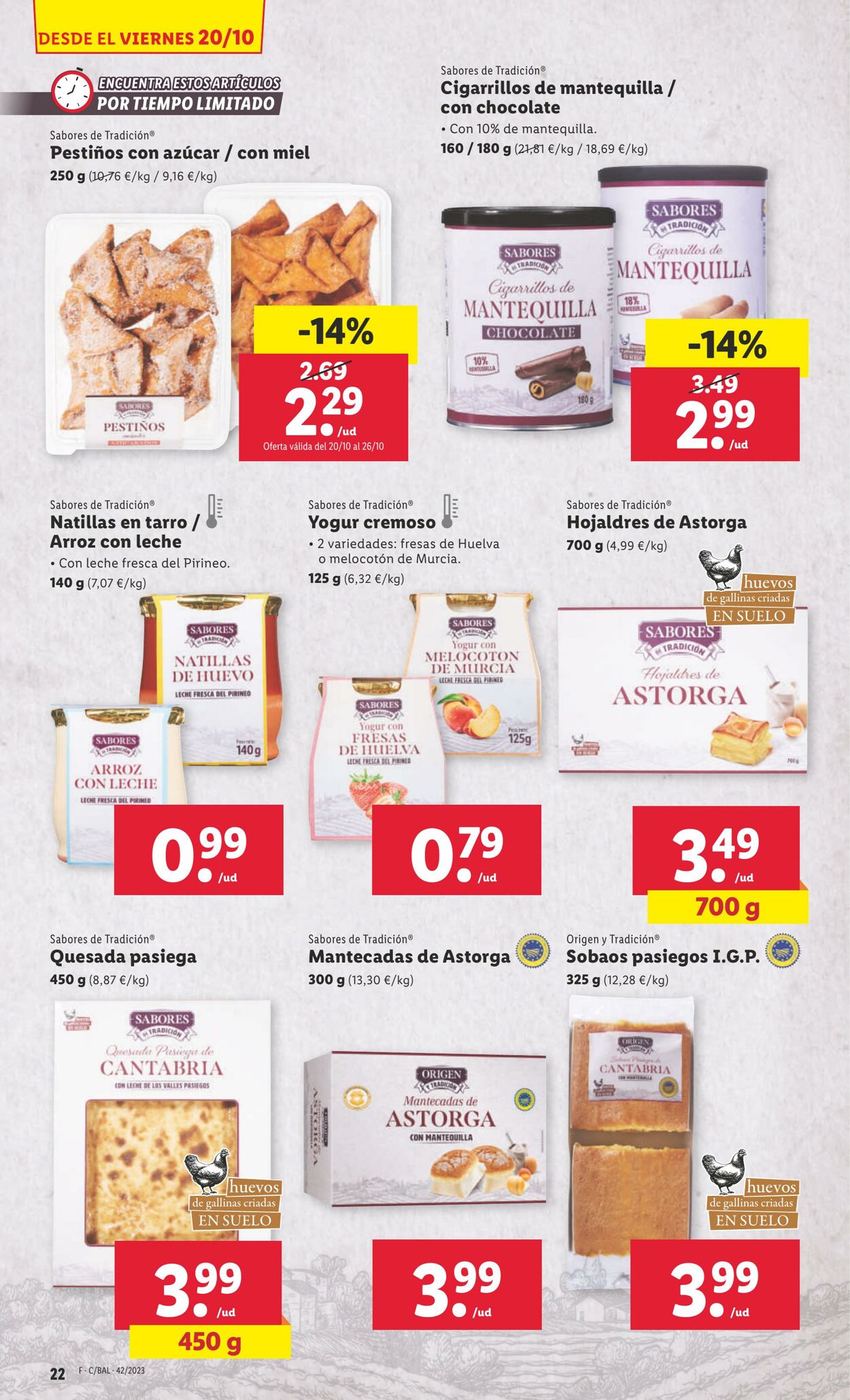 Folleto Lidl 16.10.2023 - 22.10.2023