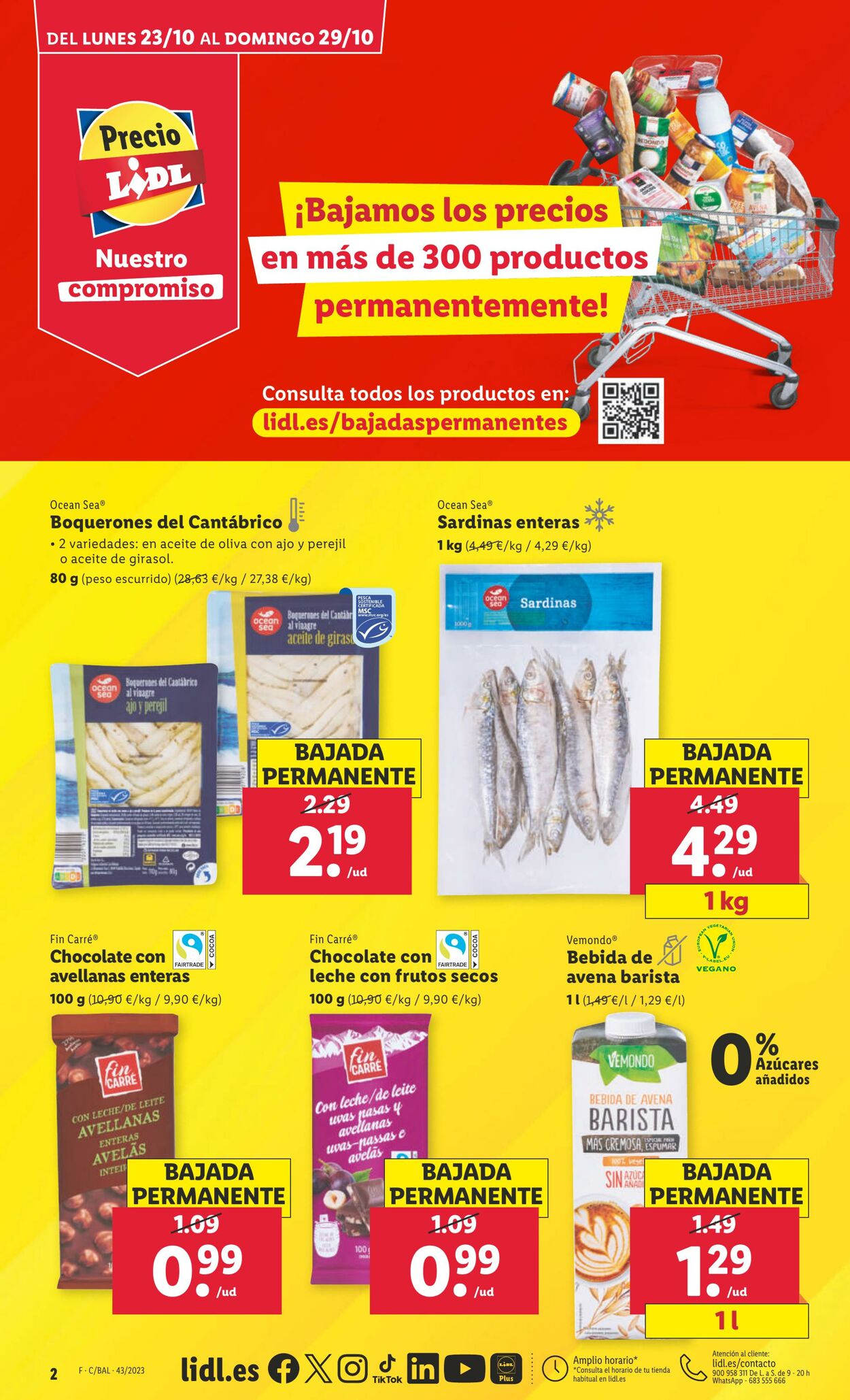 Folleto Lidl 23.10.2023 - 29.10.2023