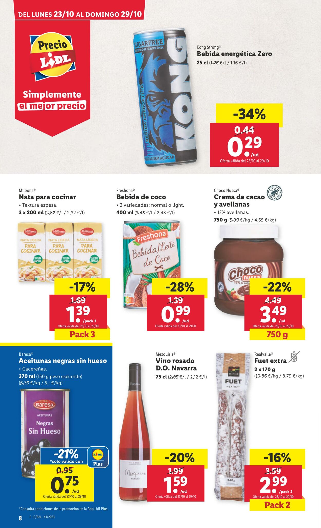 Folleto Lidl 23.10.2023 - 29.10.2023