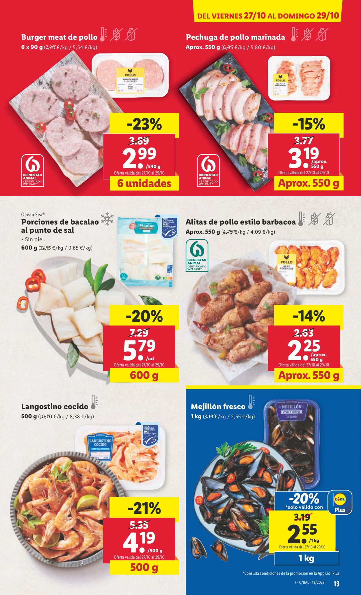 Folleto Lidl 23.10.2023 - 29.10.2023