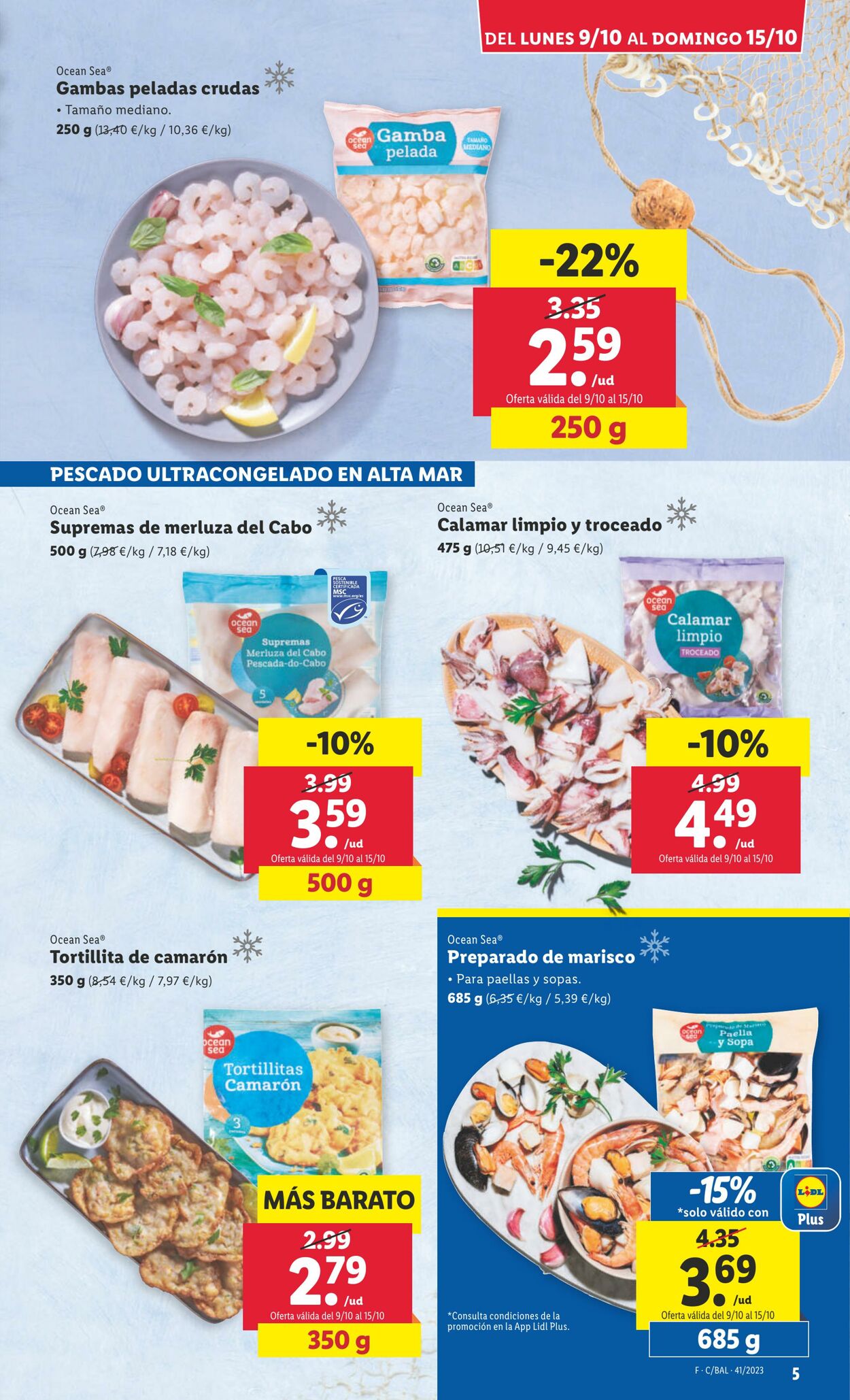 Folleto Lidl 09.10.2023 - 15.10.2023