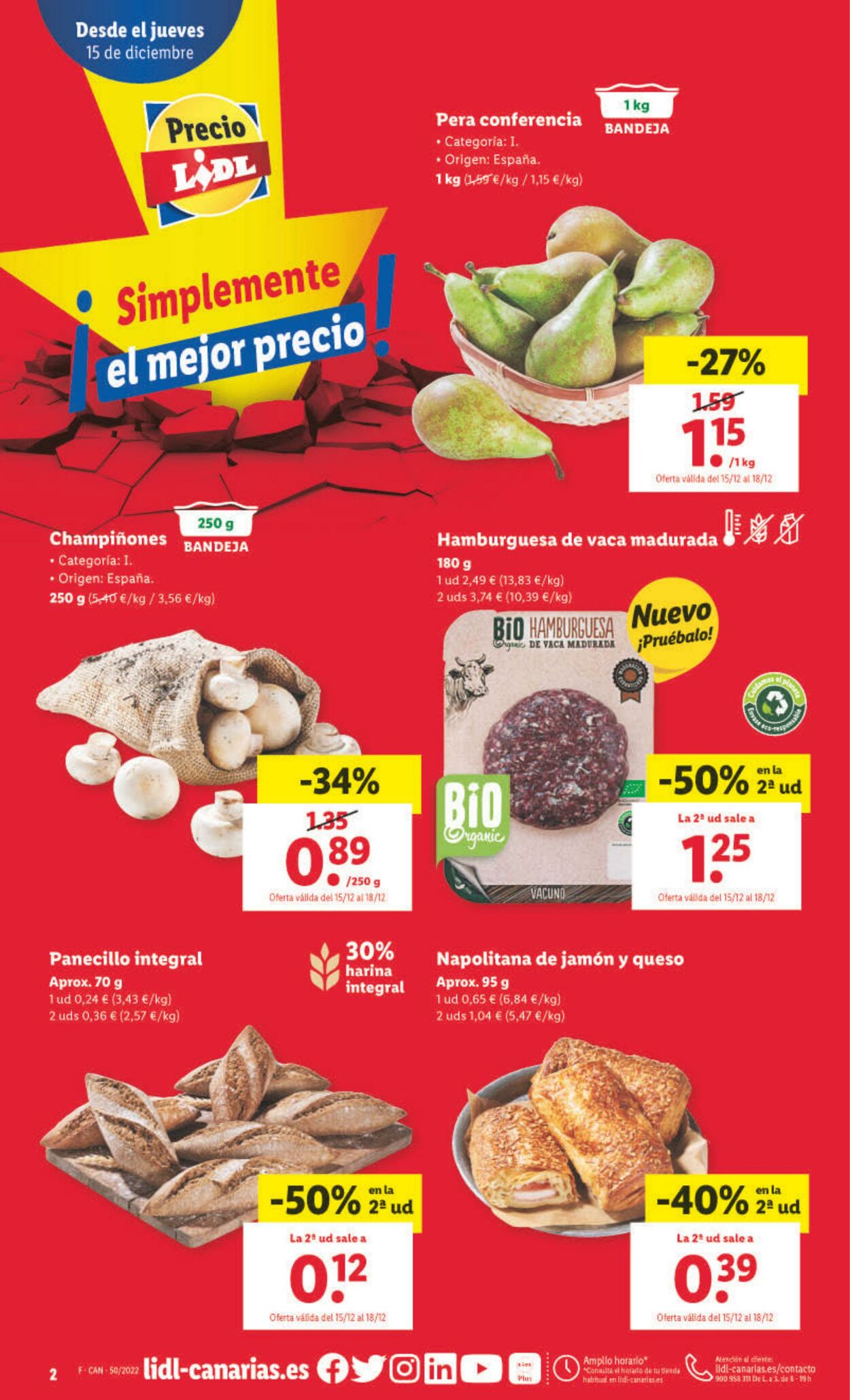 Folleto Lidl 15.12.2022 - 21.12.2022