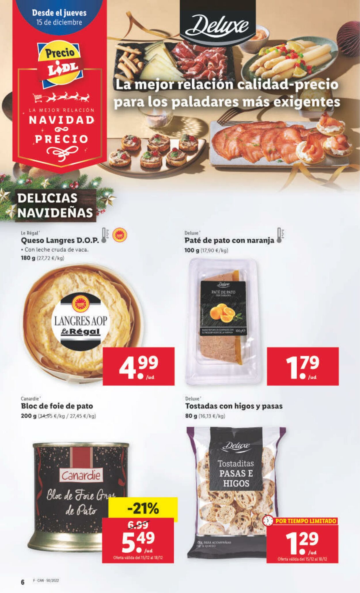 Folleto Lidl 15.12.2022 - 21.12.2022