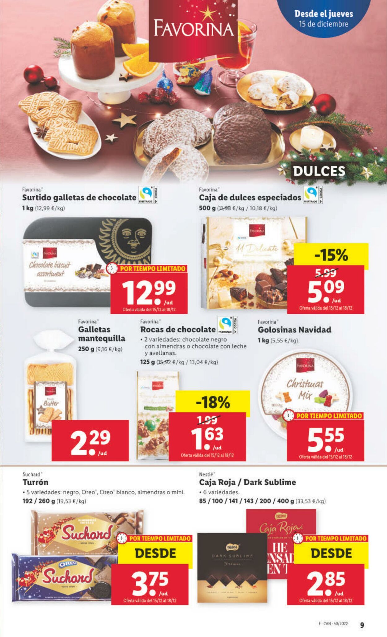 Folleto Lidl 15.12.2022 - 21.12.2022