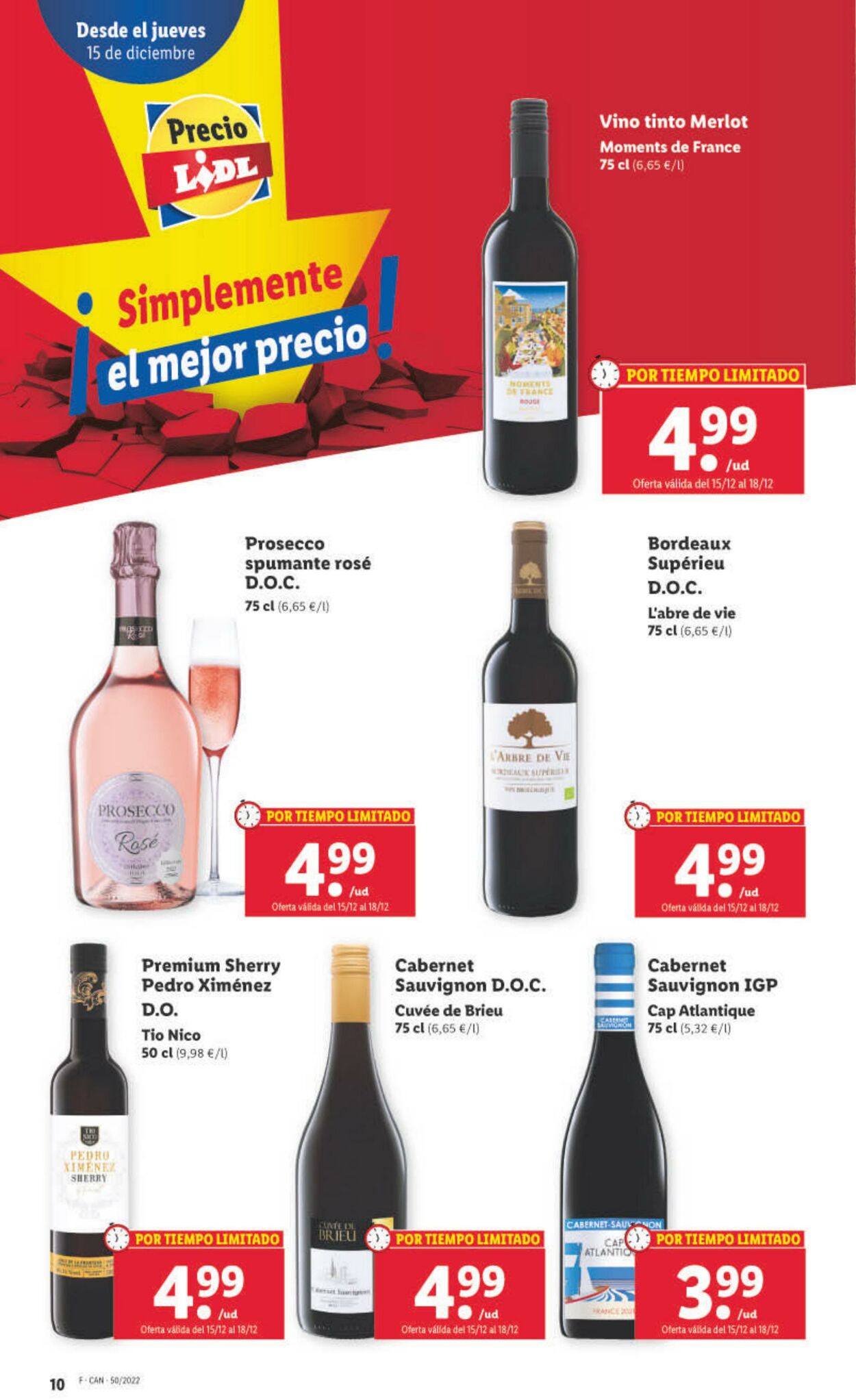 Folleto Lidl 15.12.2022 - 21.12.2022