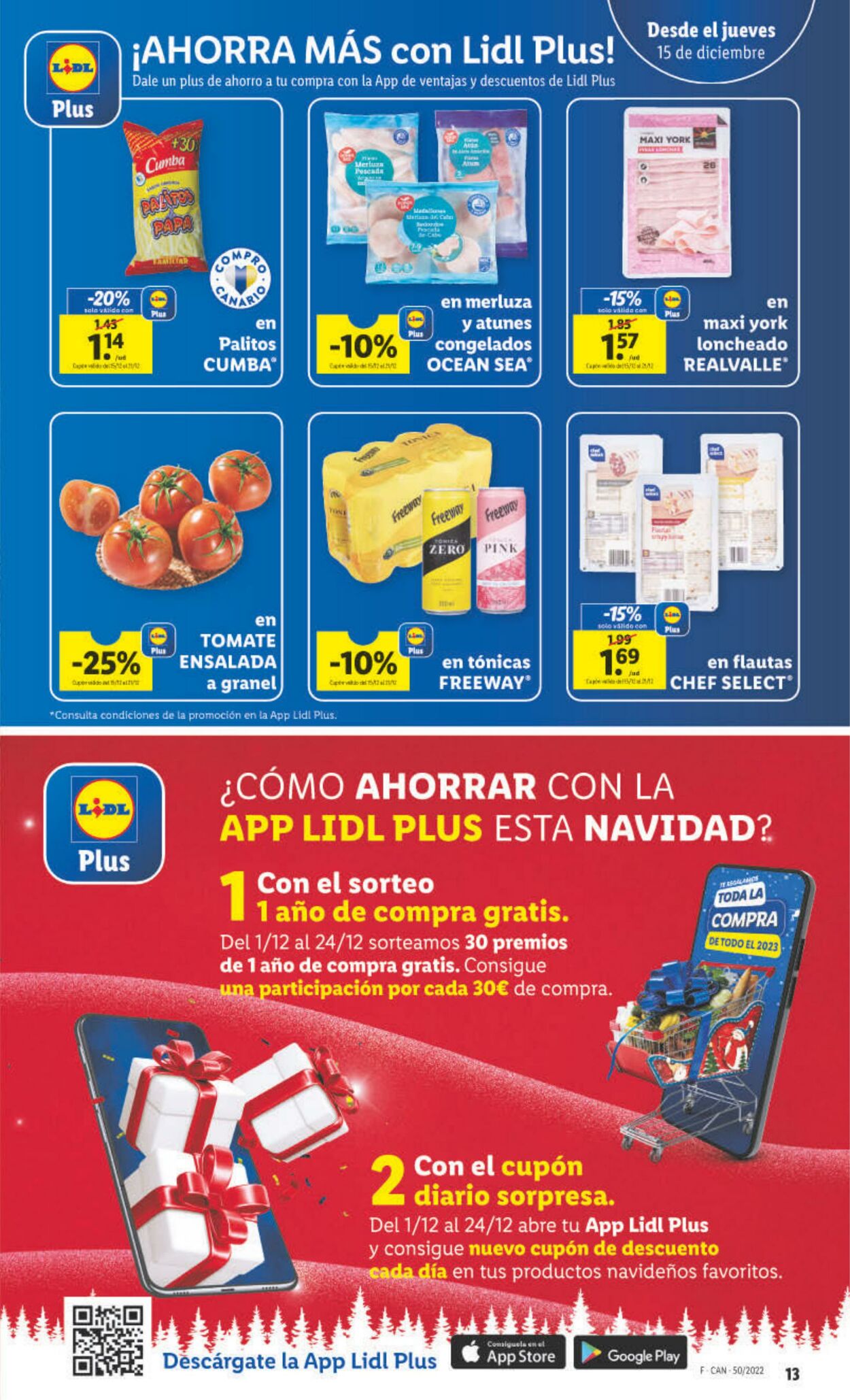 Folleto Lidl 15.12.2022 - 21.12.2022