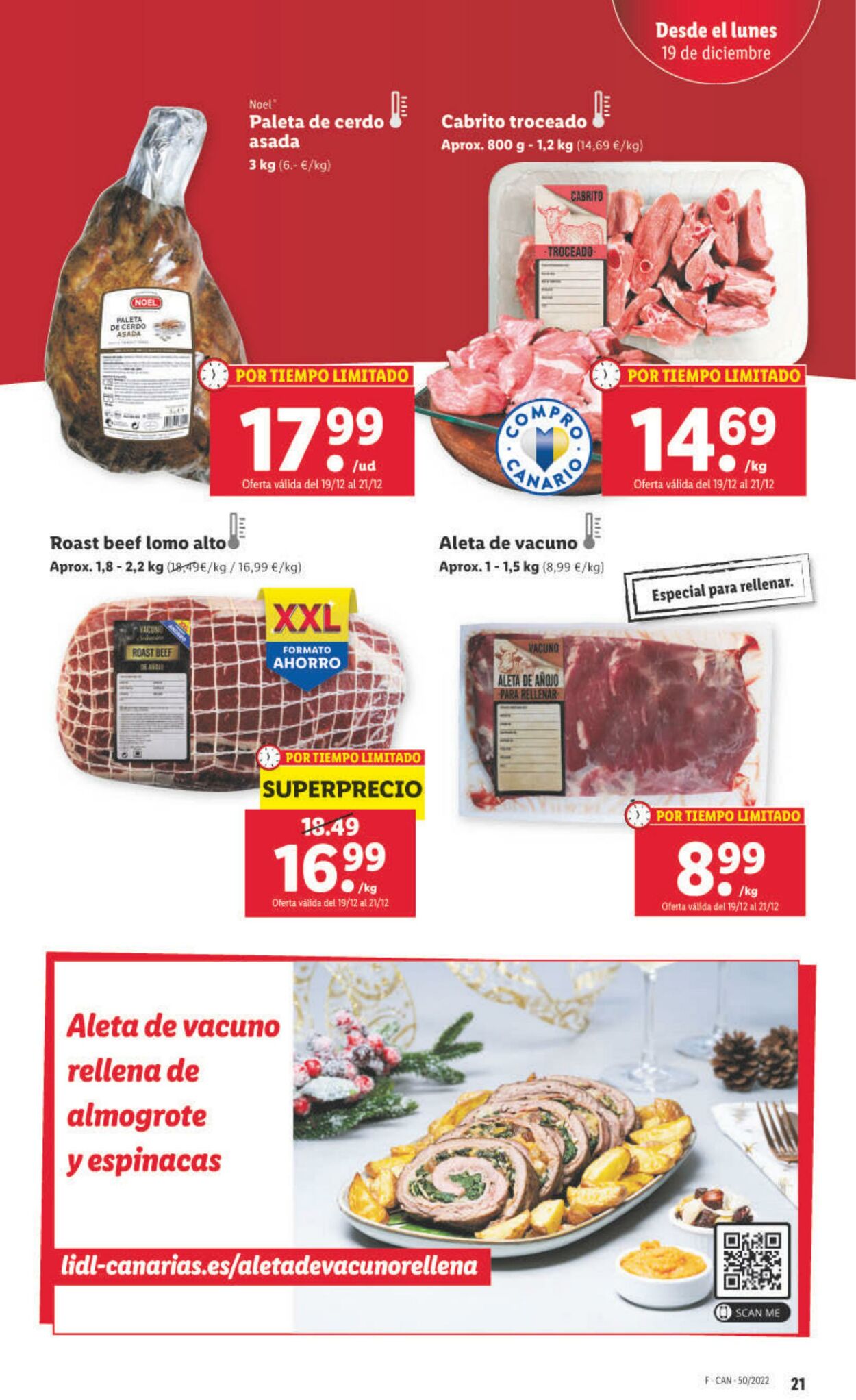 Folleto Lidl 15.12.2022 - 21.12.2022