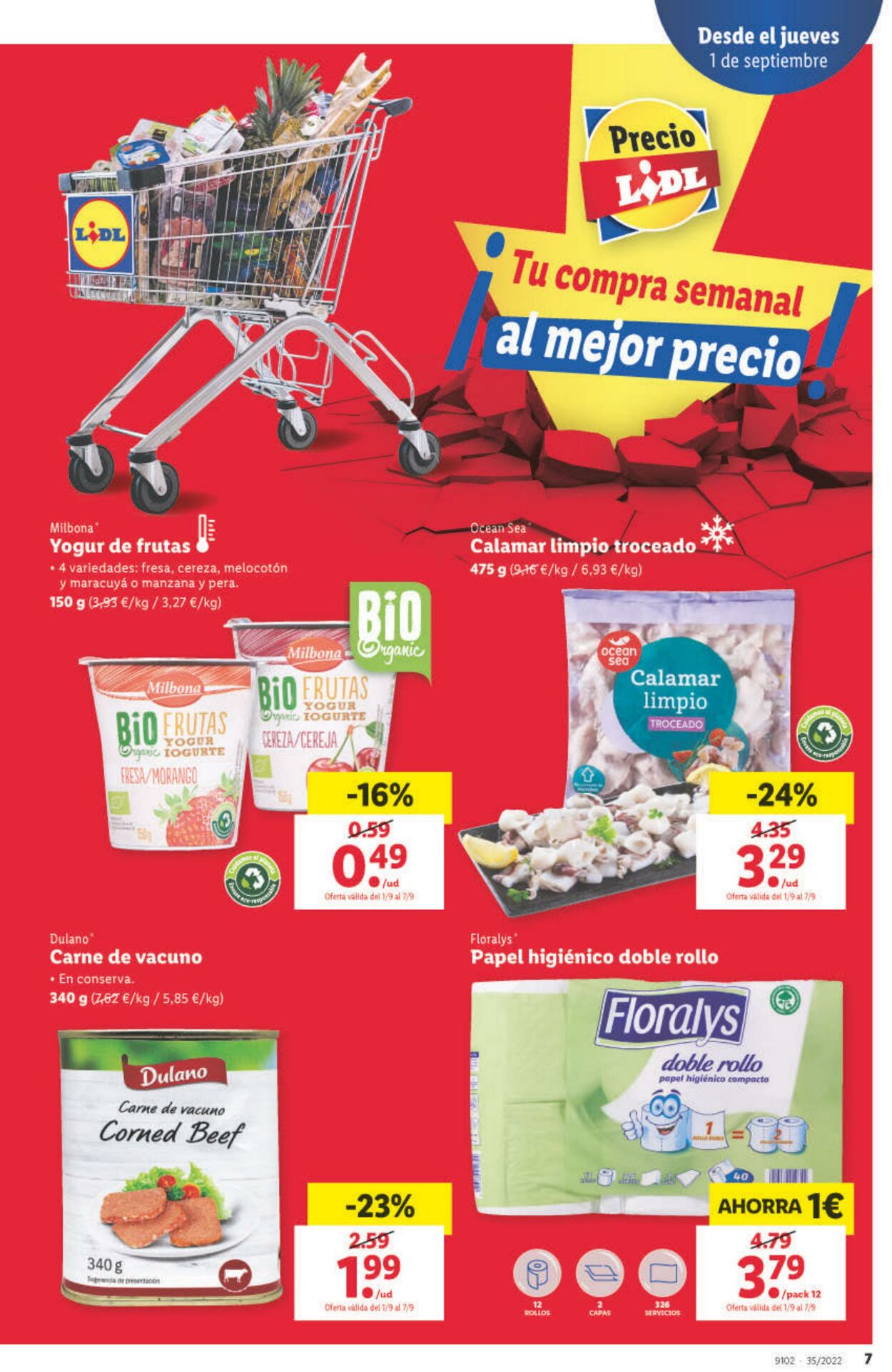 Folleto Lidl 01.09.2022 - 07.09.2022