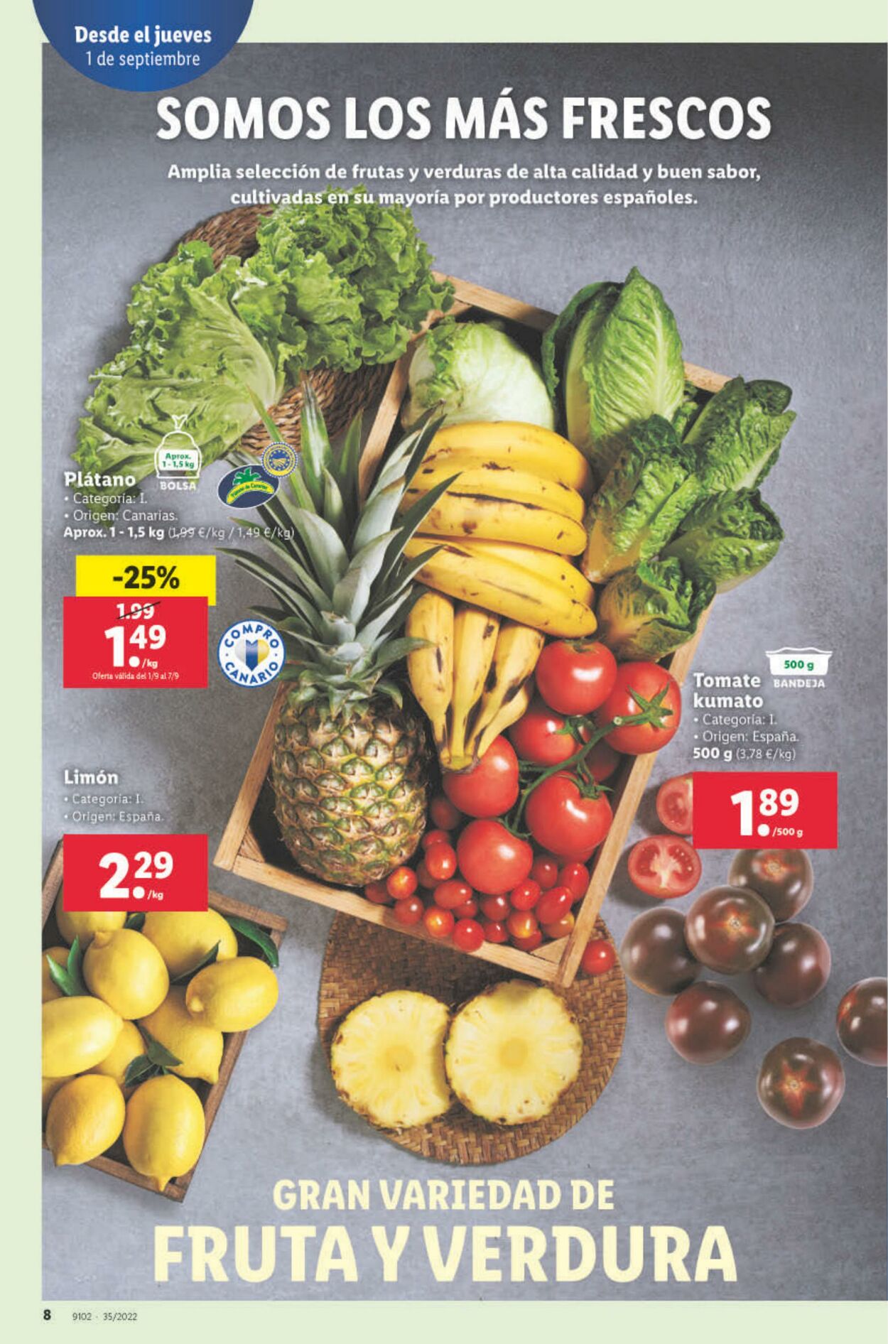 Folleto Lidl 01.09.2022 - 07.09.2022