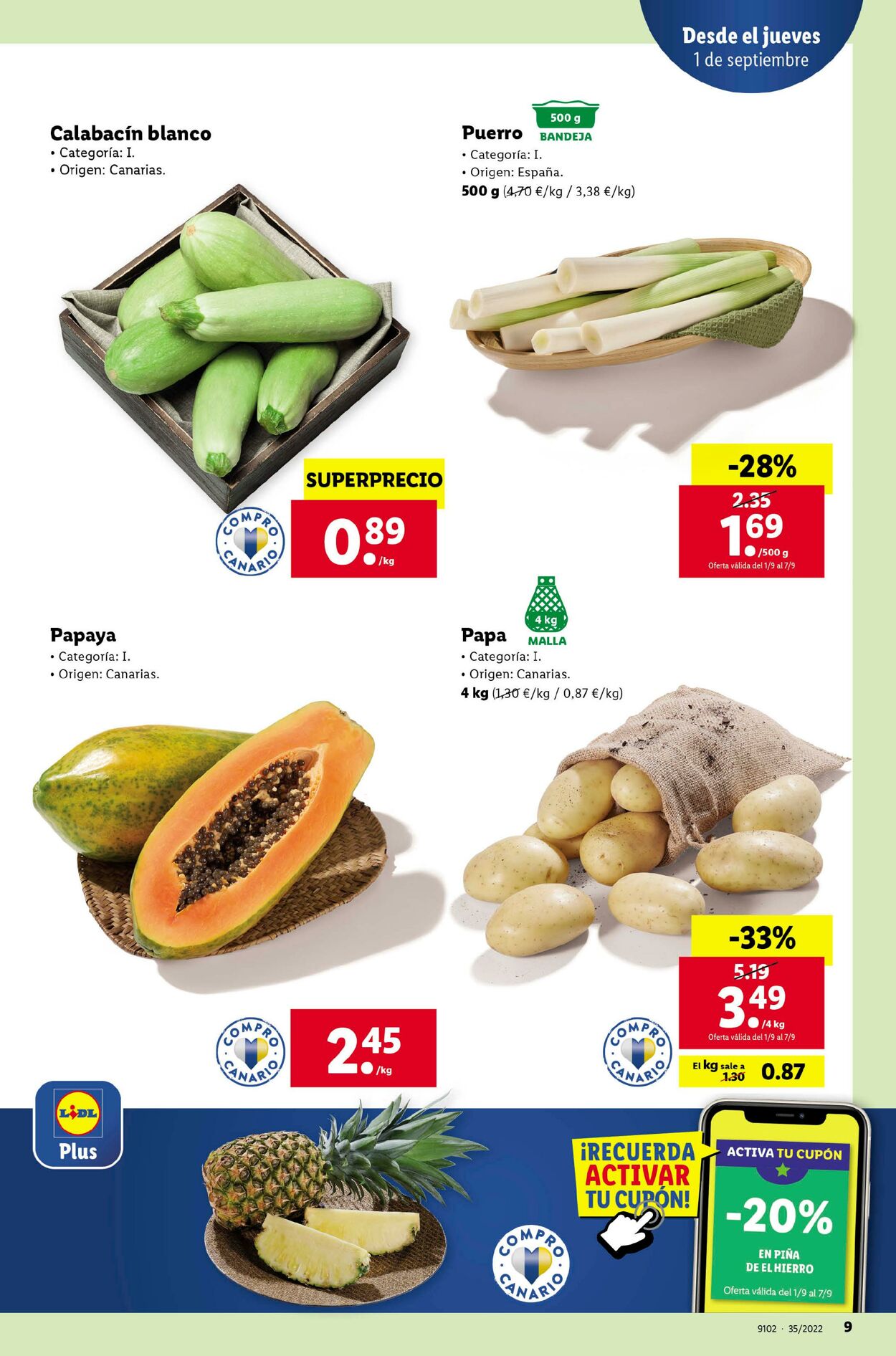 Folleto Lidl 01.09.2022 - 07.09.2022