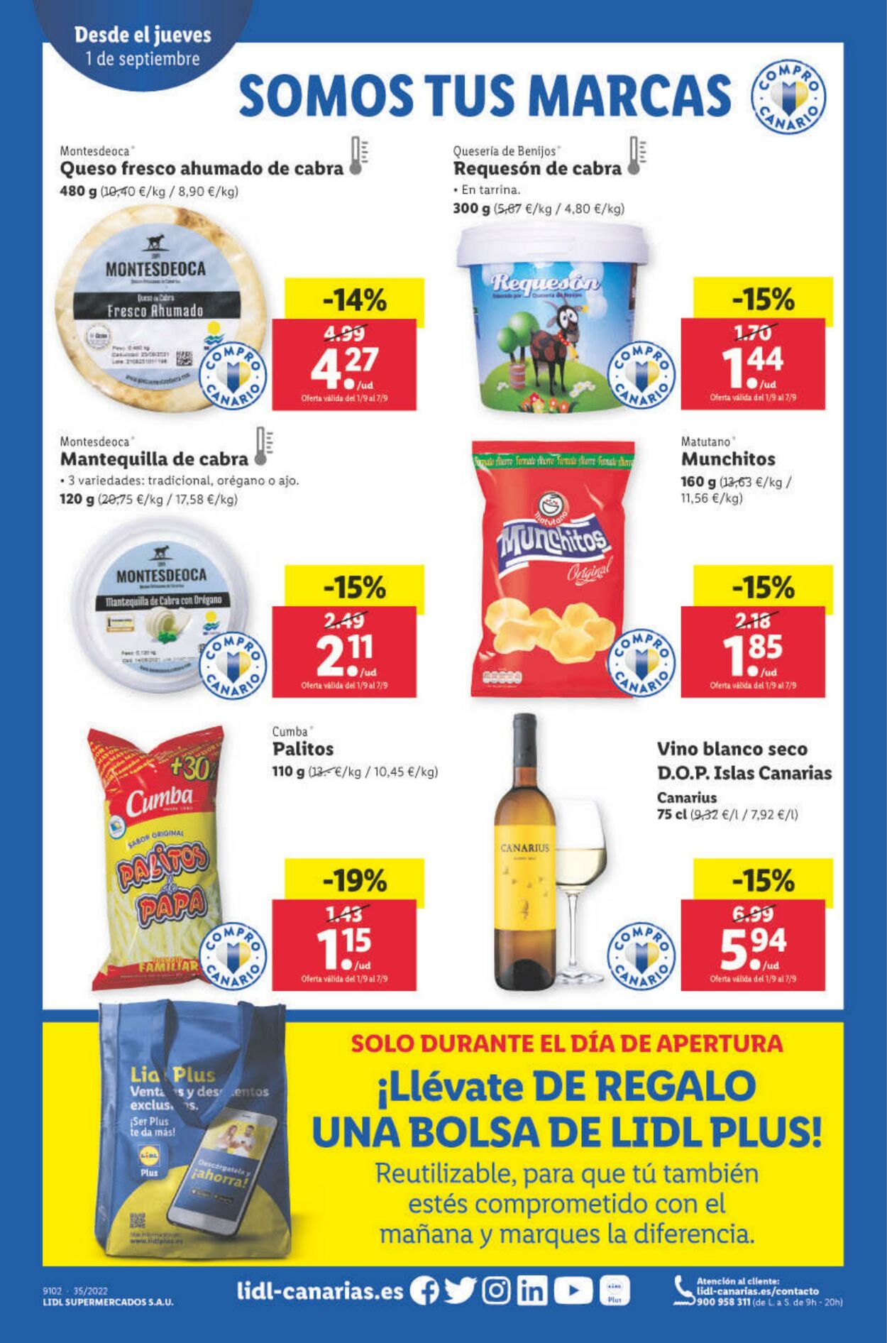 Folleto Lidl 01.09.2022 - 07.09.2022