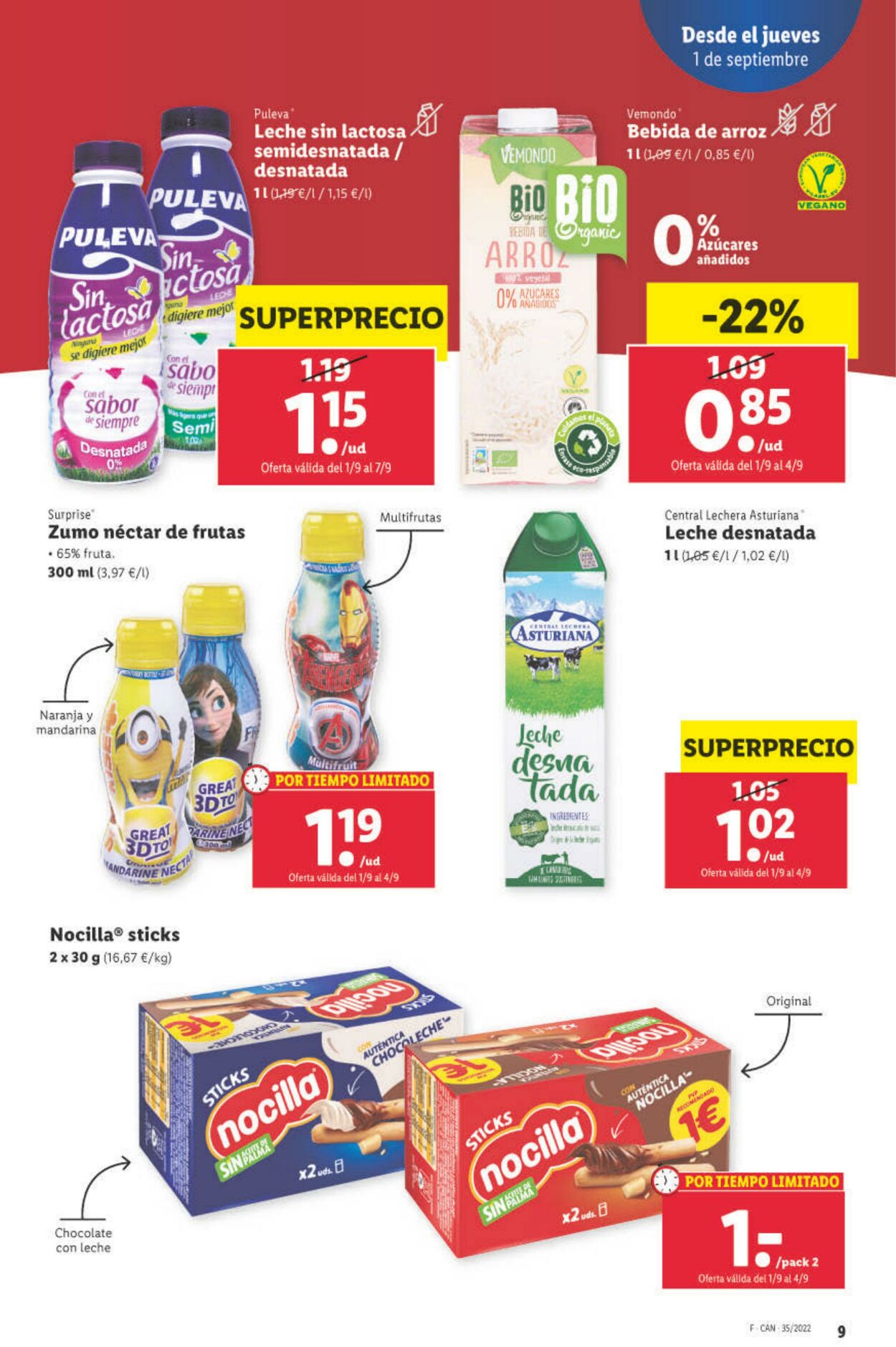 Folleto Lidl 01.09.2022 - 07.09.2022