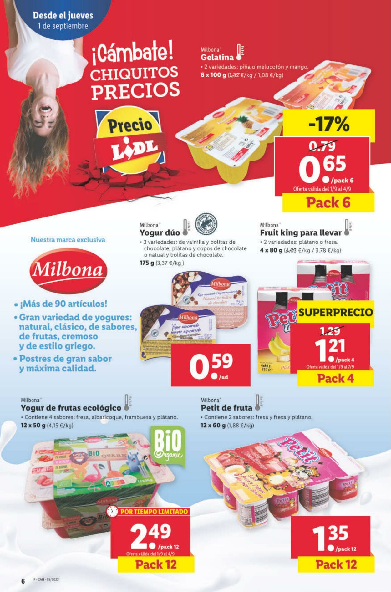 Folleto Lidl 01.09.2022 - 07.09.2022