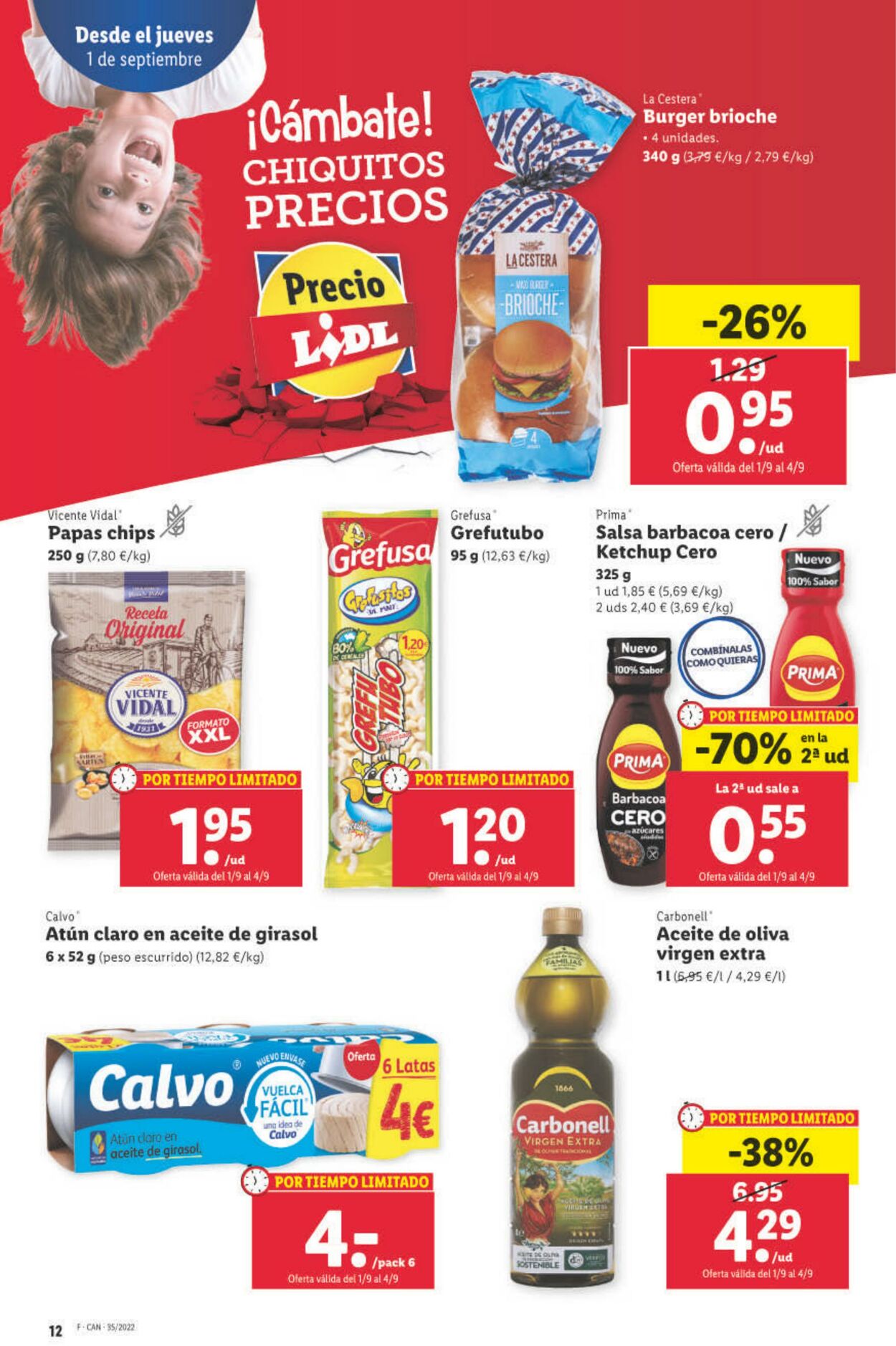 Folleto Lidl 01.09.2022 - 07.09.2022