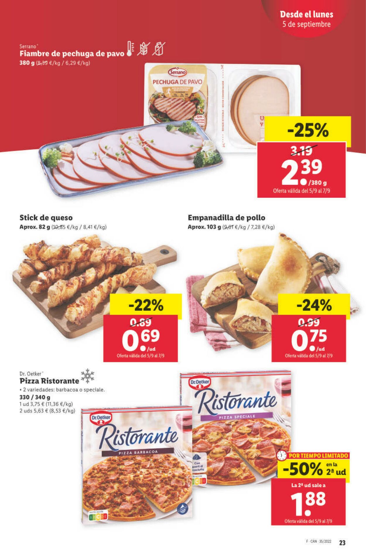 Folleto Lidl 01.09.2022 - 07.09.2022