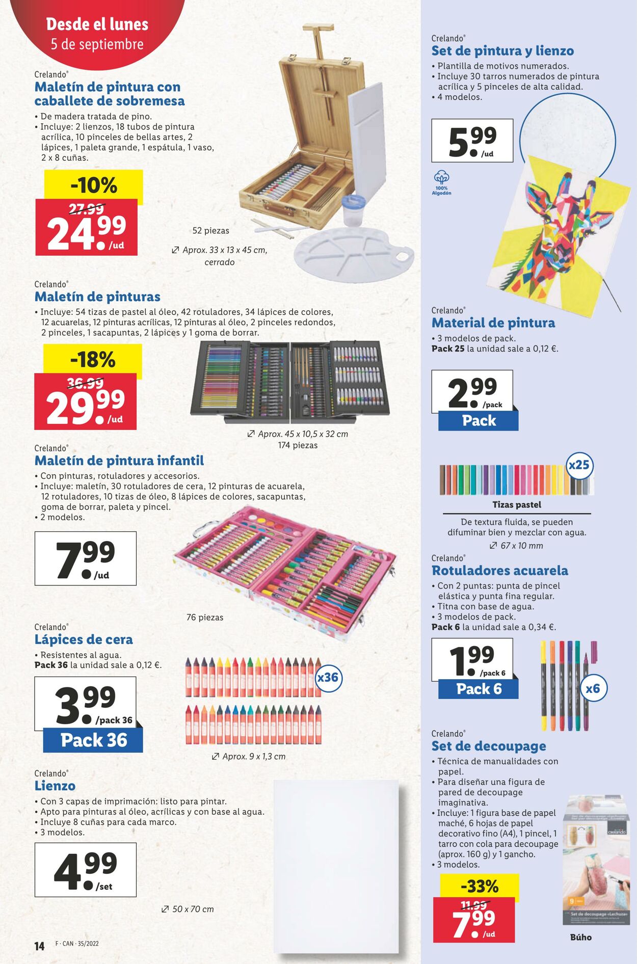 Folleto Lidl 01.09.2022 - 07.09.2022