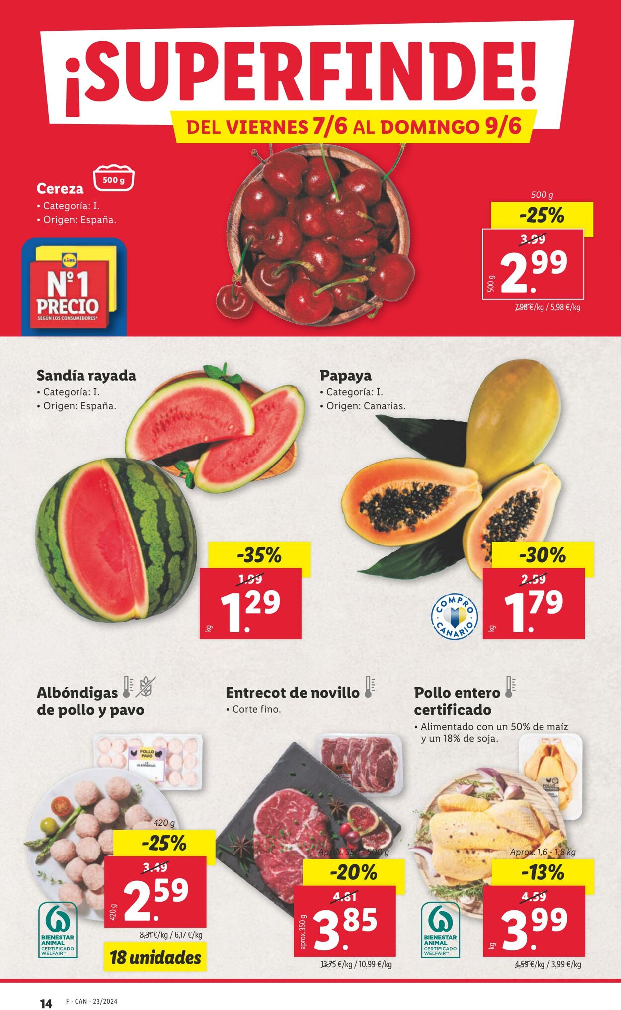 Folleto Lidl 03.06.2024 - 09.06.2024