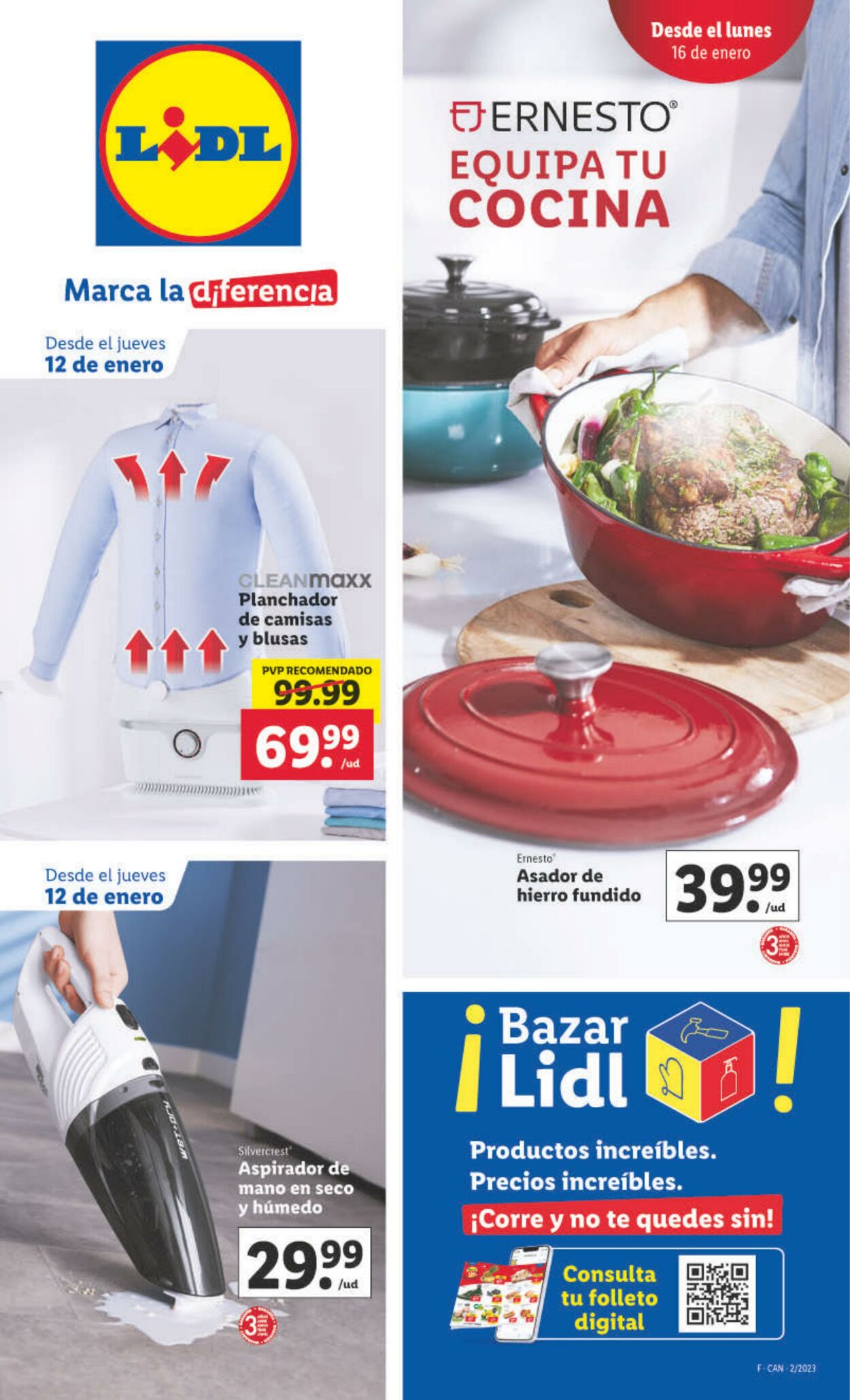 Folleto Lidl 12.01.2023 - 18.01.2023