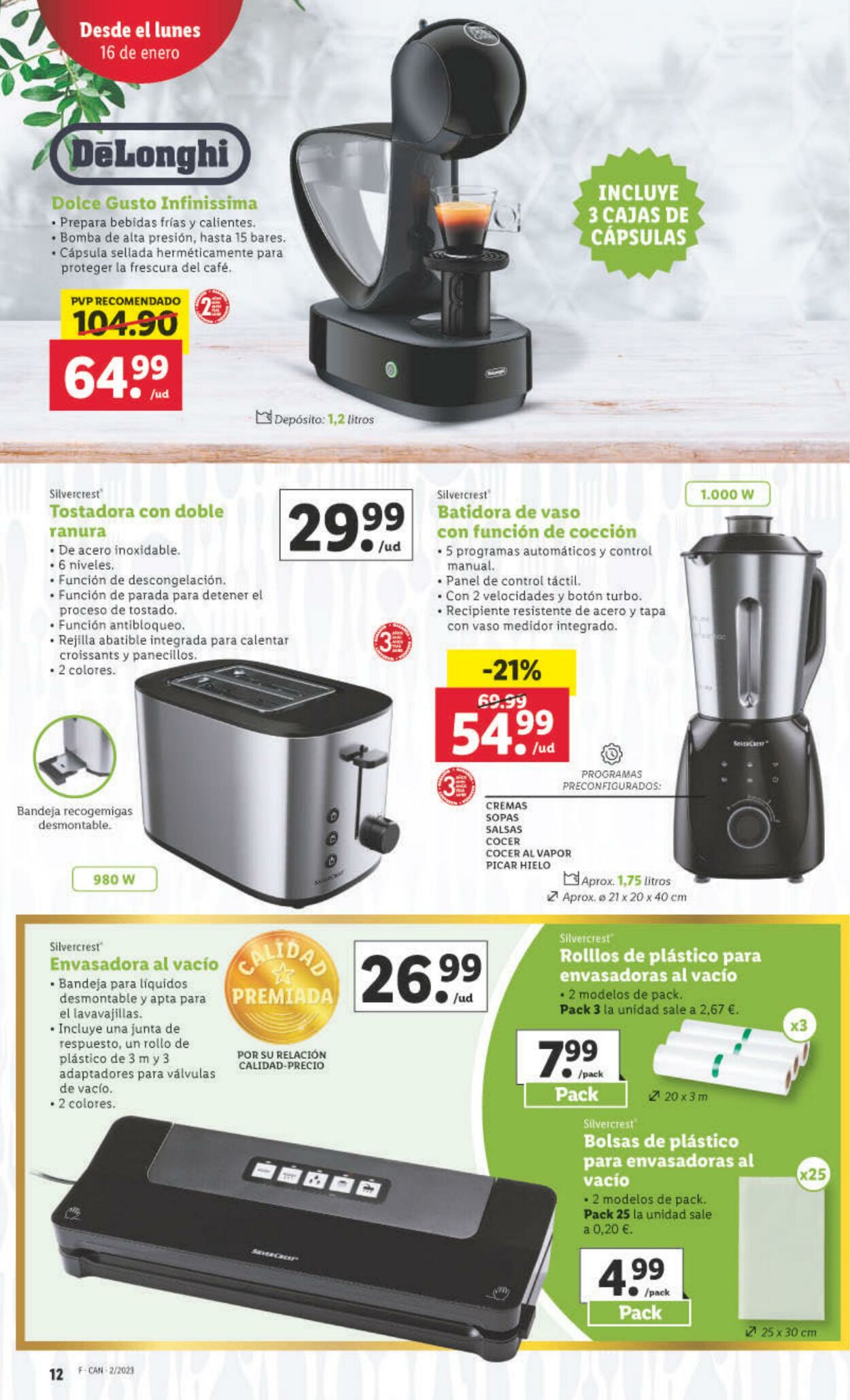 Folleto Lidl 12.01.2023 - 18.01.2023