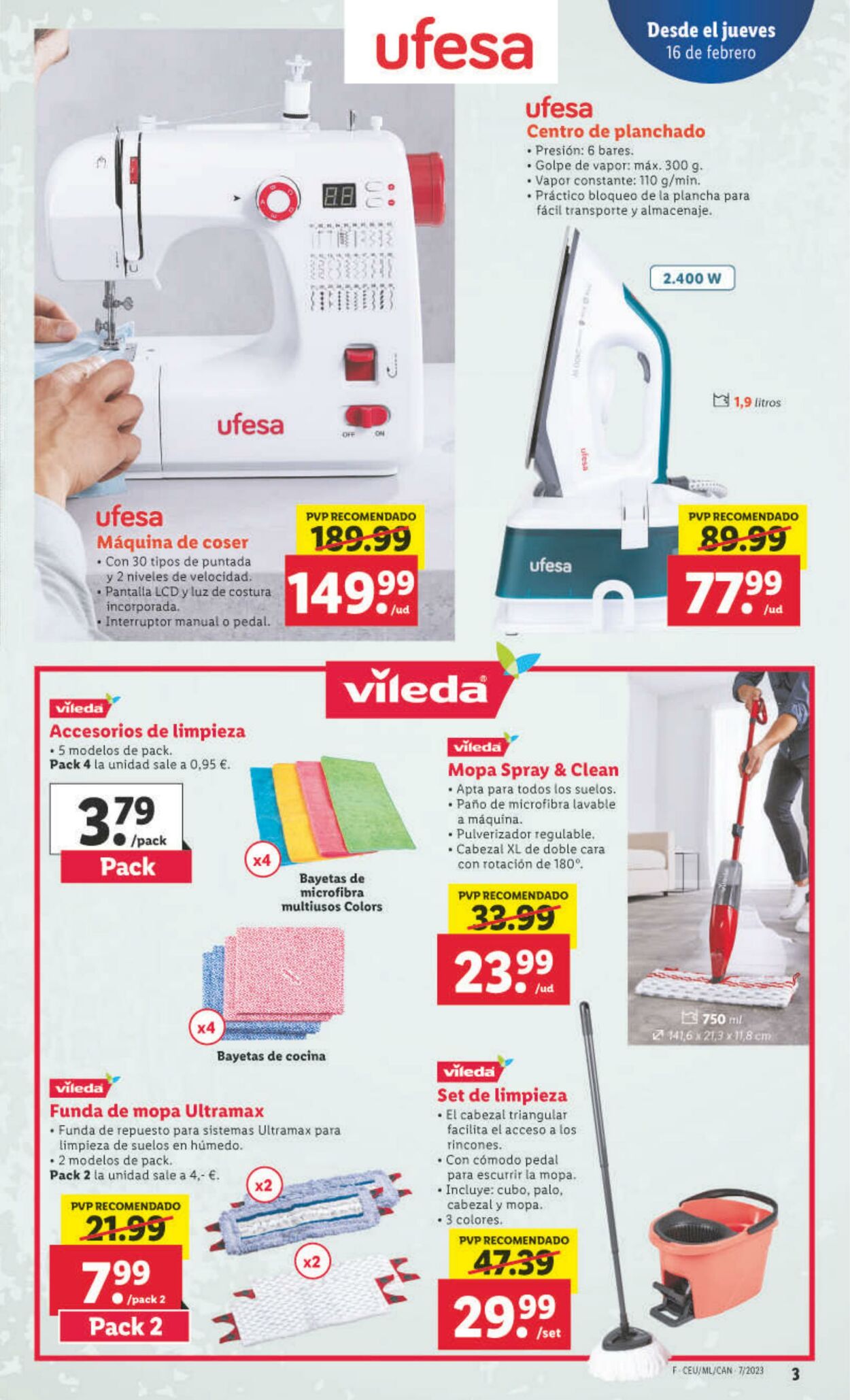 Folleto Lidl 16.02.2023 - 22.02.2023