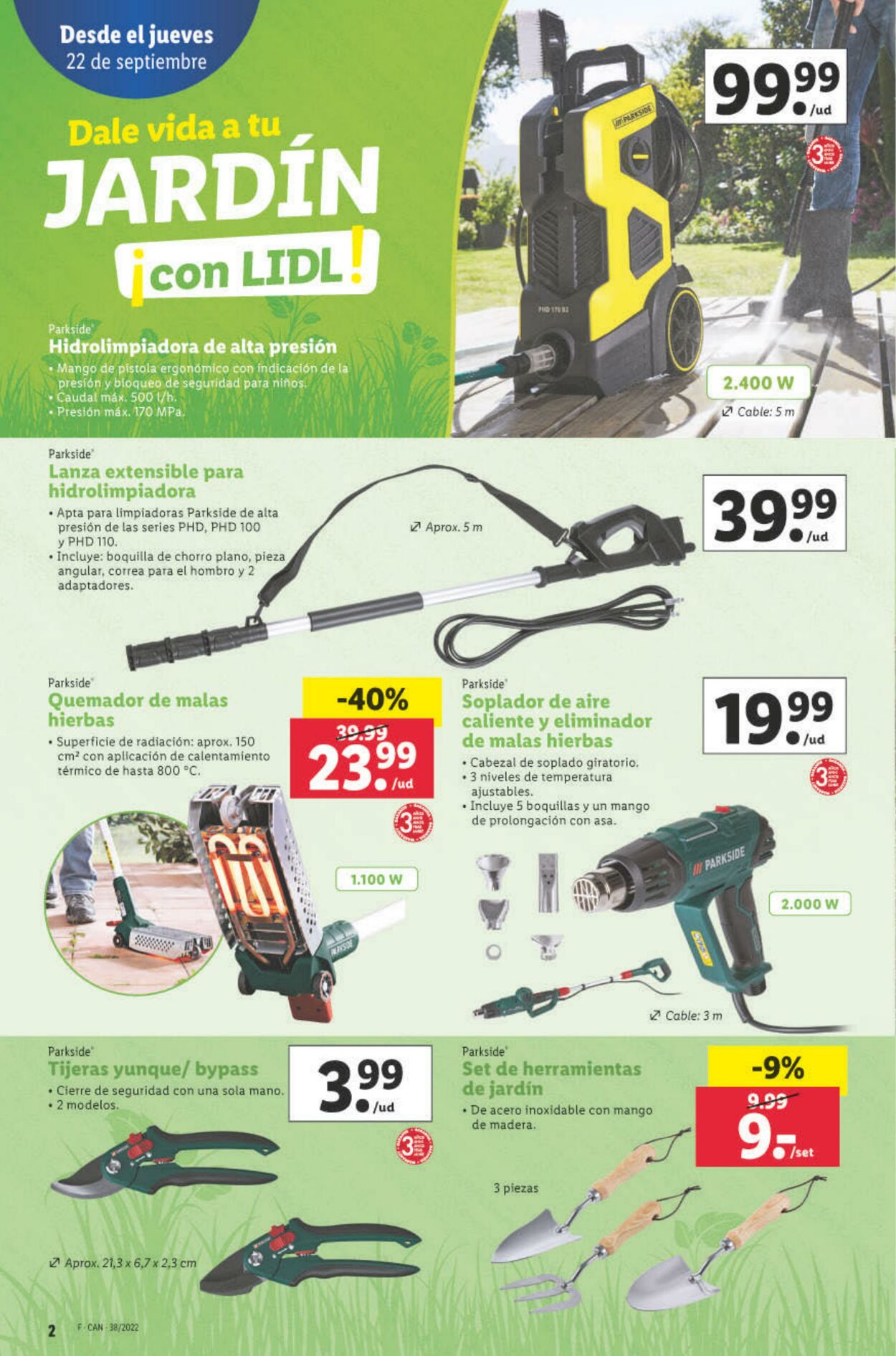 Folleto Lidl 26.09.2022 - 02.10.2022