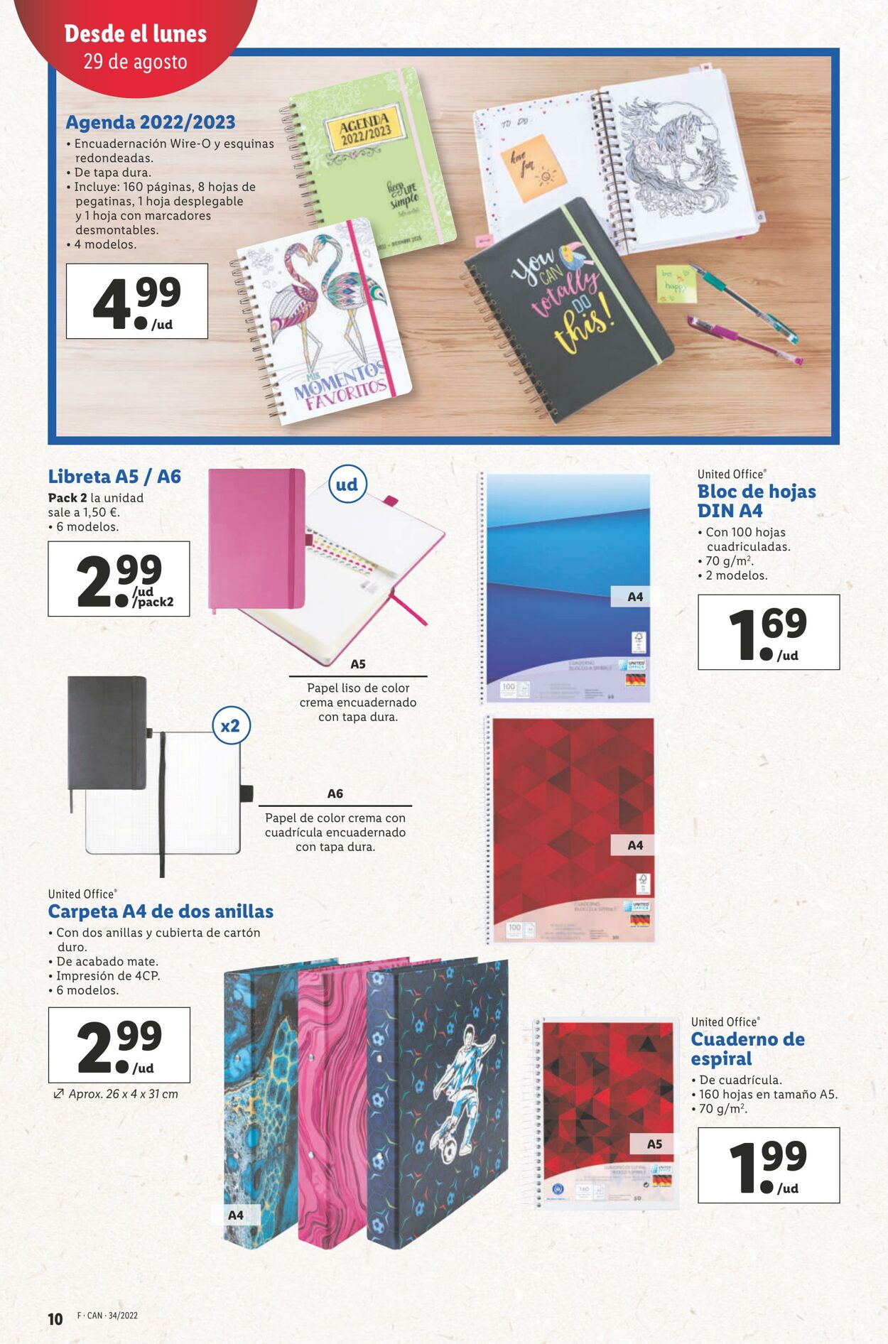 Folleto Lidl 29.08.2022 - 04.09.2022