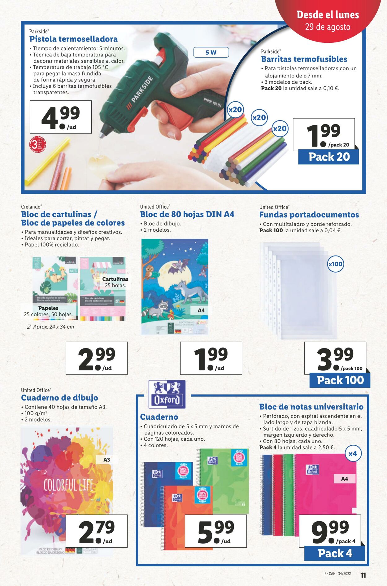 Folleto Lidl 29.08.2022 - 04.09.2022