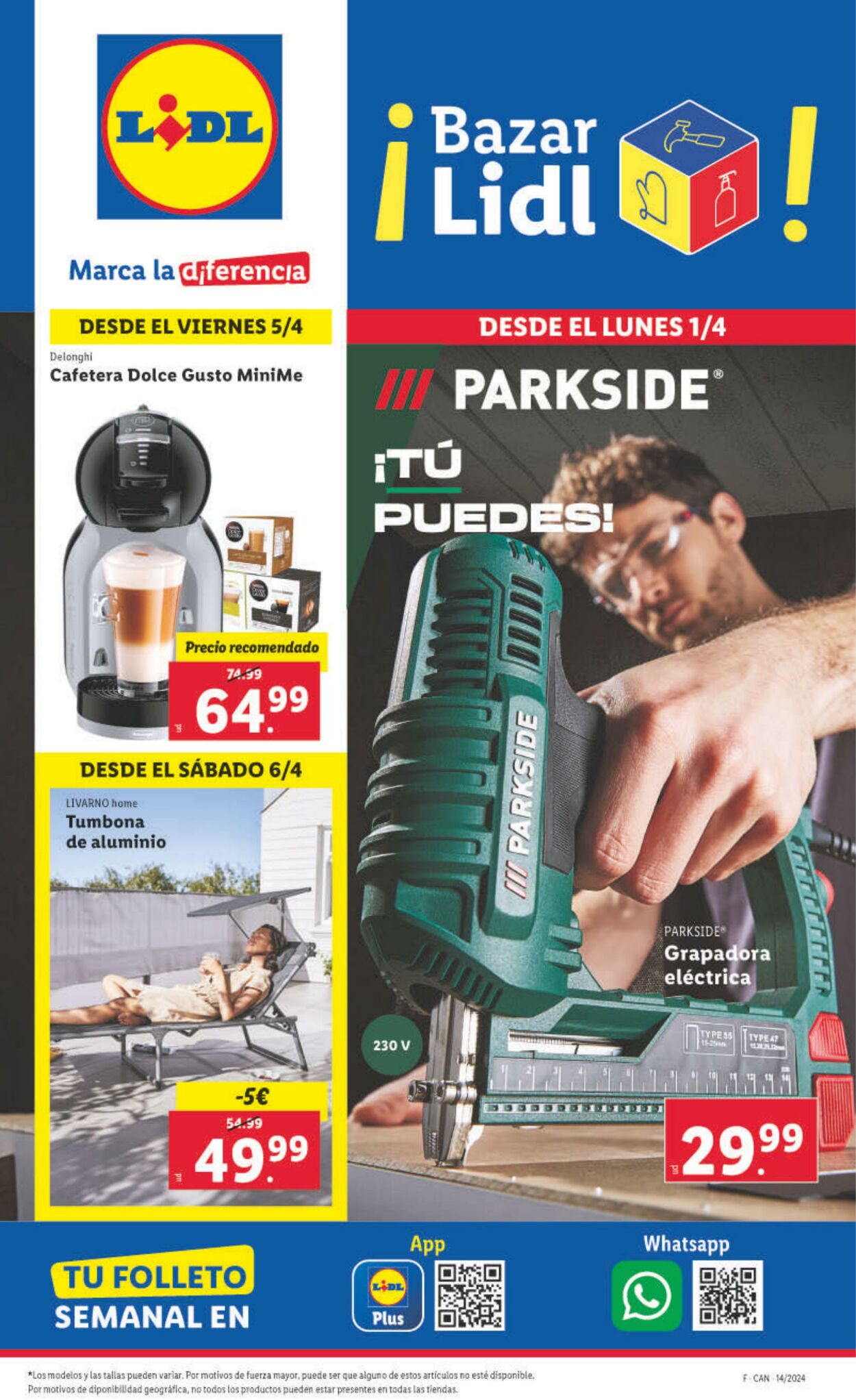 Folleto Lidl 01.04.2024 - 07.04.2024