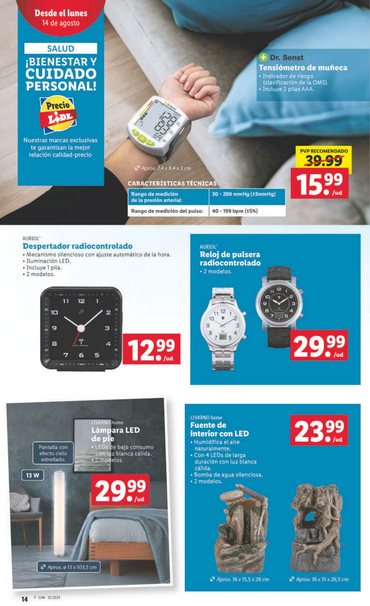 Folleto Lidl 10.08.2023 - 16.08.2023