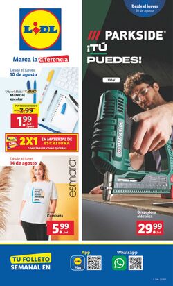 Folleto Lidl 10.08.2023 - 16.08.2023