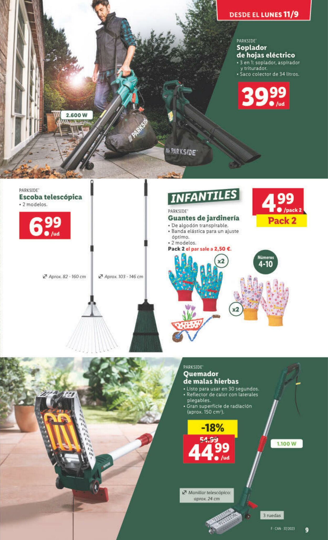 Folleto Lidl 11.09.2023 - 17.09.2023