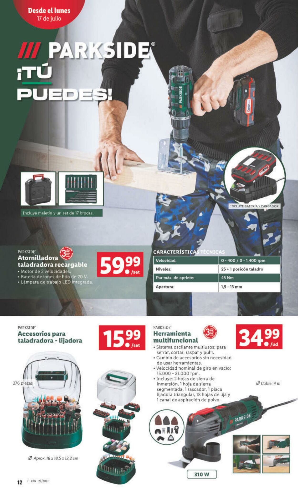 Folleto Lidl 13.07.2023 - 19.07.2023