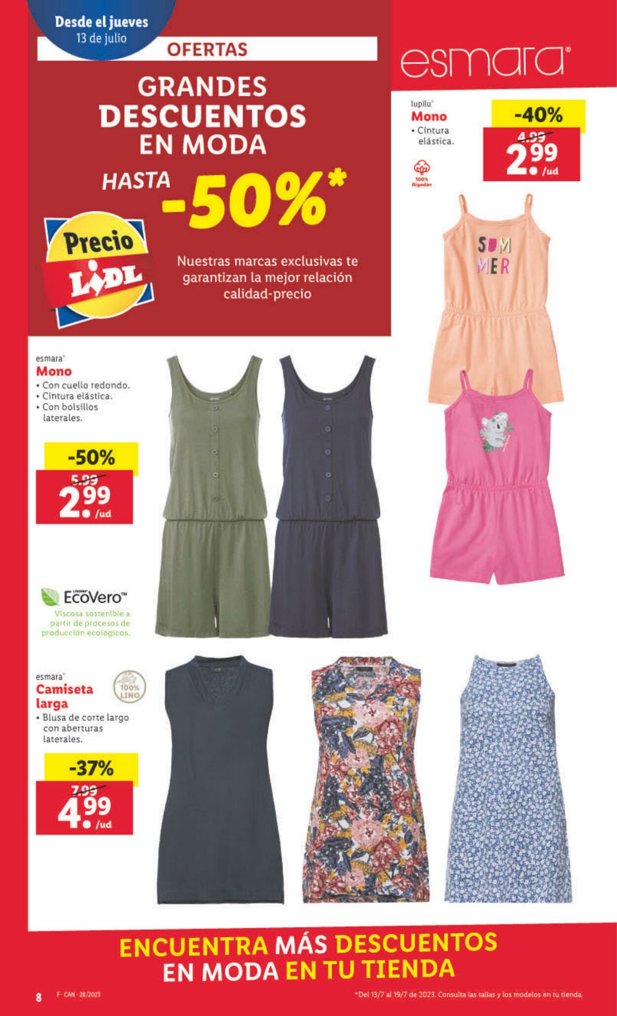 Folleto Lidl 13.07.2023 - 19.07.2023