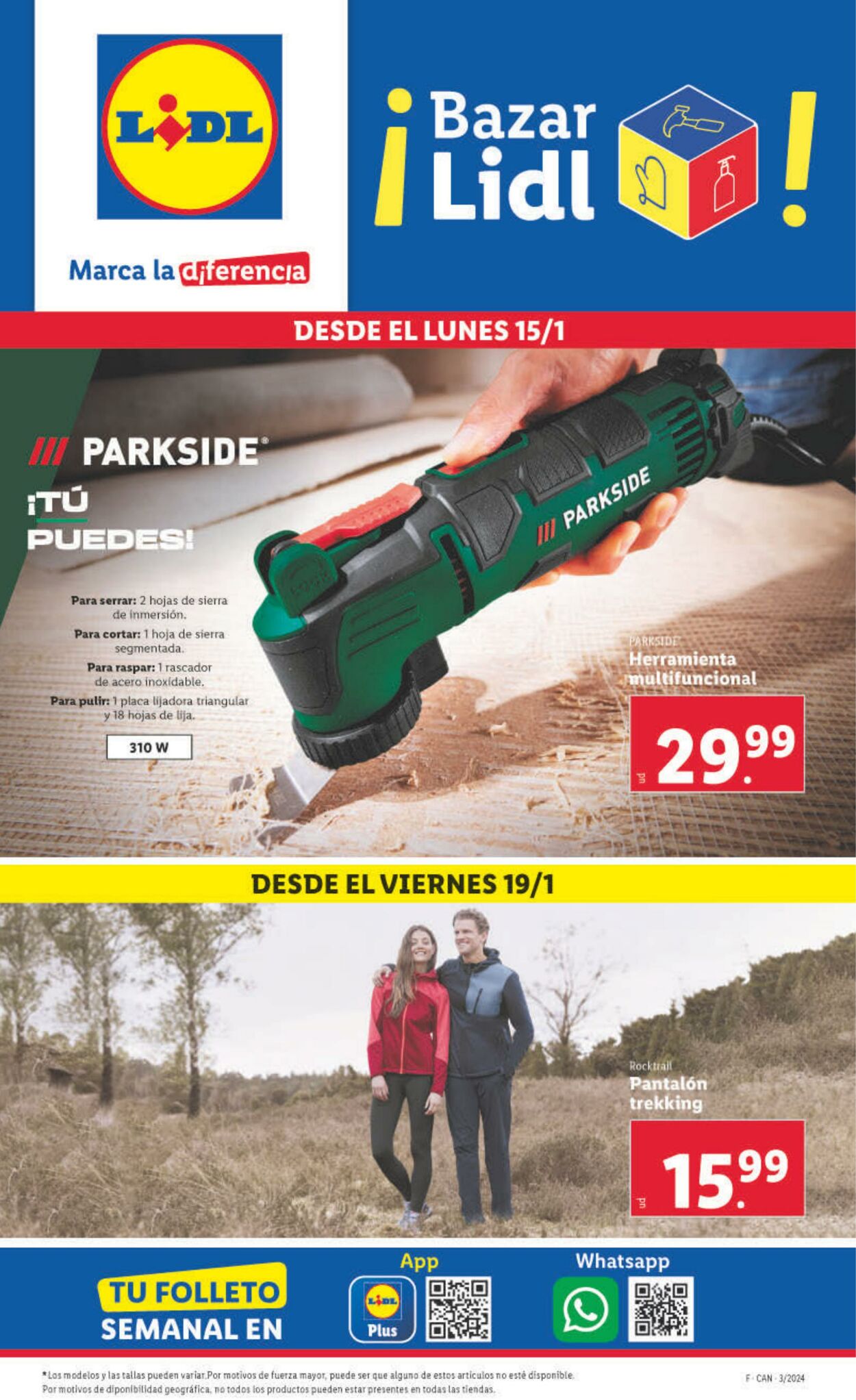 Folleto Lidl 15.01.2024 - 21.01.2024