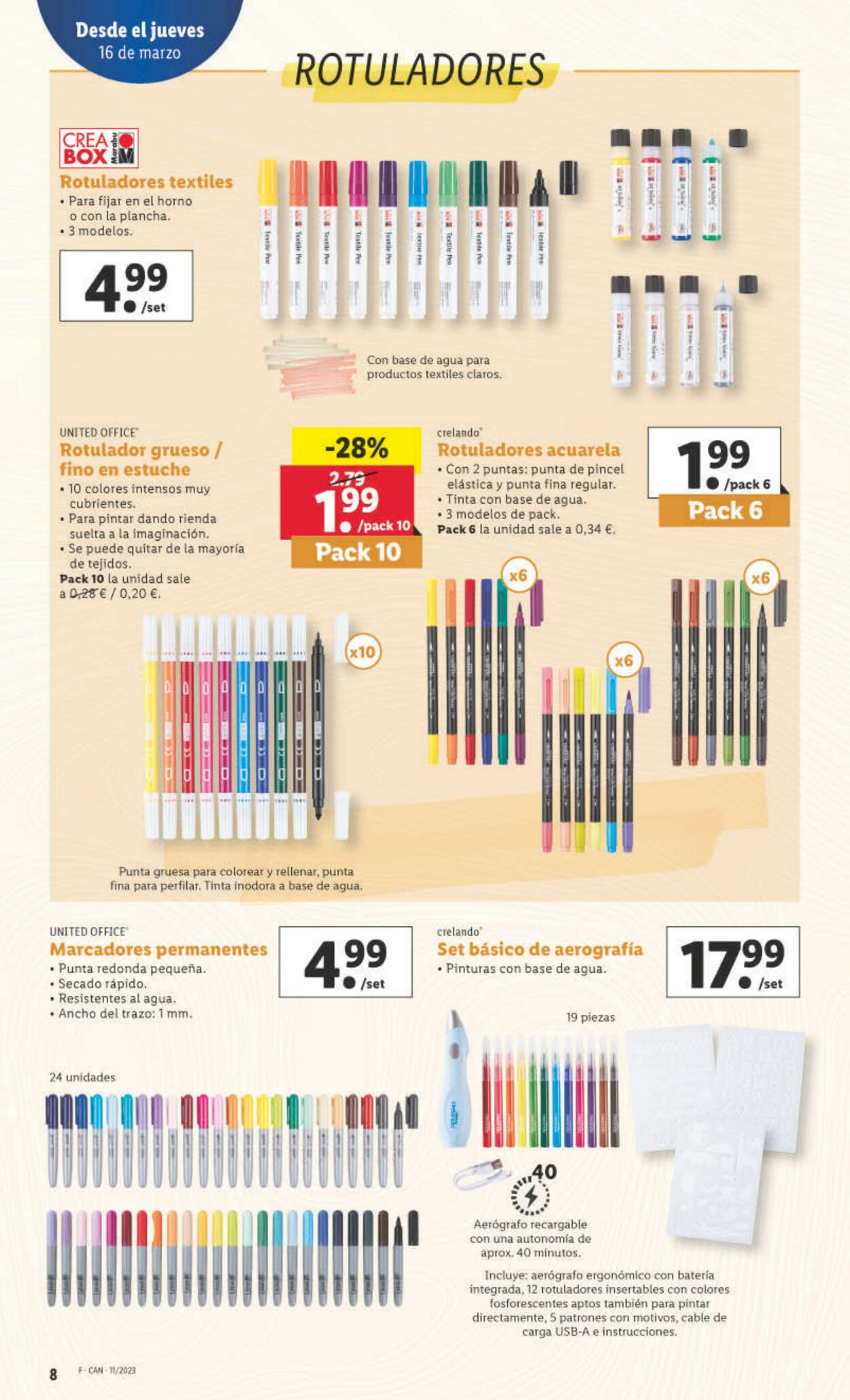 Folleto Lidl 16.03.2023 - 22.03.2023