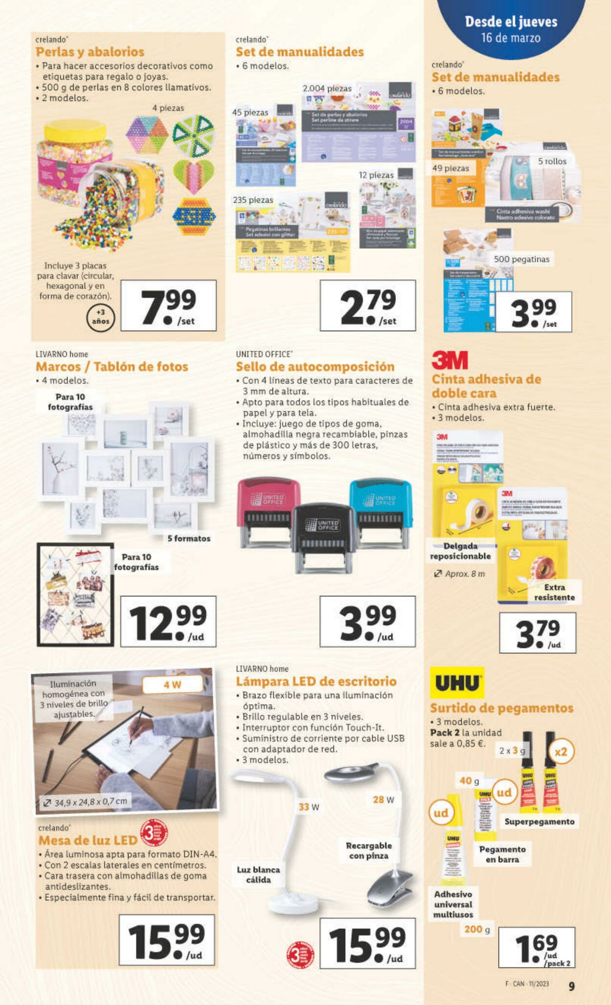 Folleto Lidl 16.03.2023 - 22.03.2023