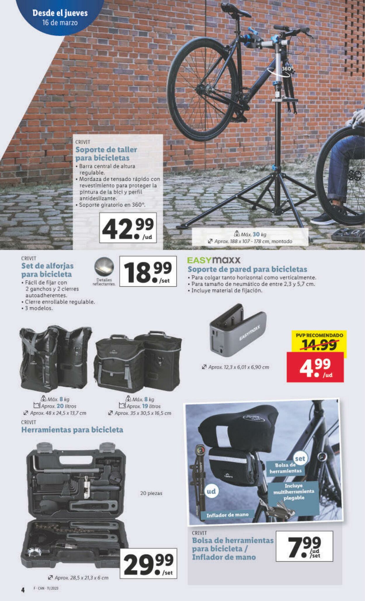 Folleto Lidl 16.03.2023 - 22.03.2023