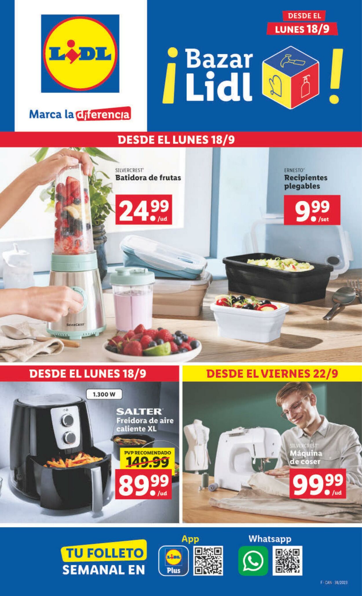 Folleto Lidl 18.09.2023 - 24.09.2023