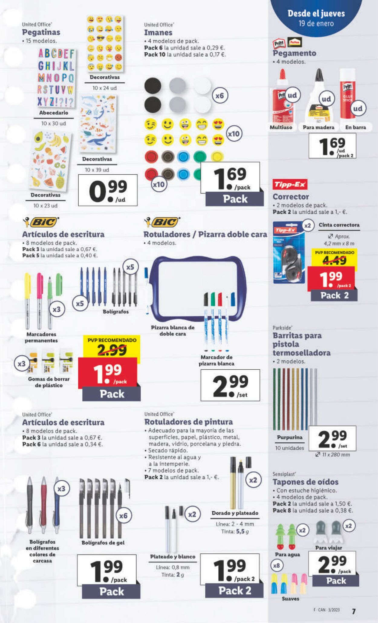 Folleto Lidl 19.01.2023 - 25.01.2023