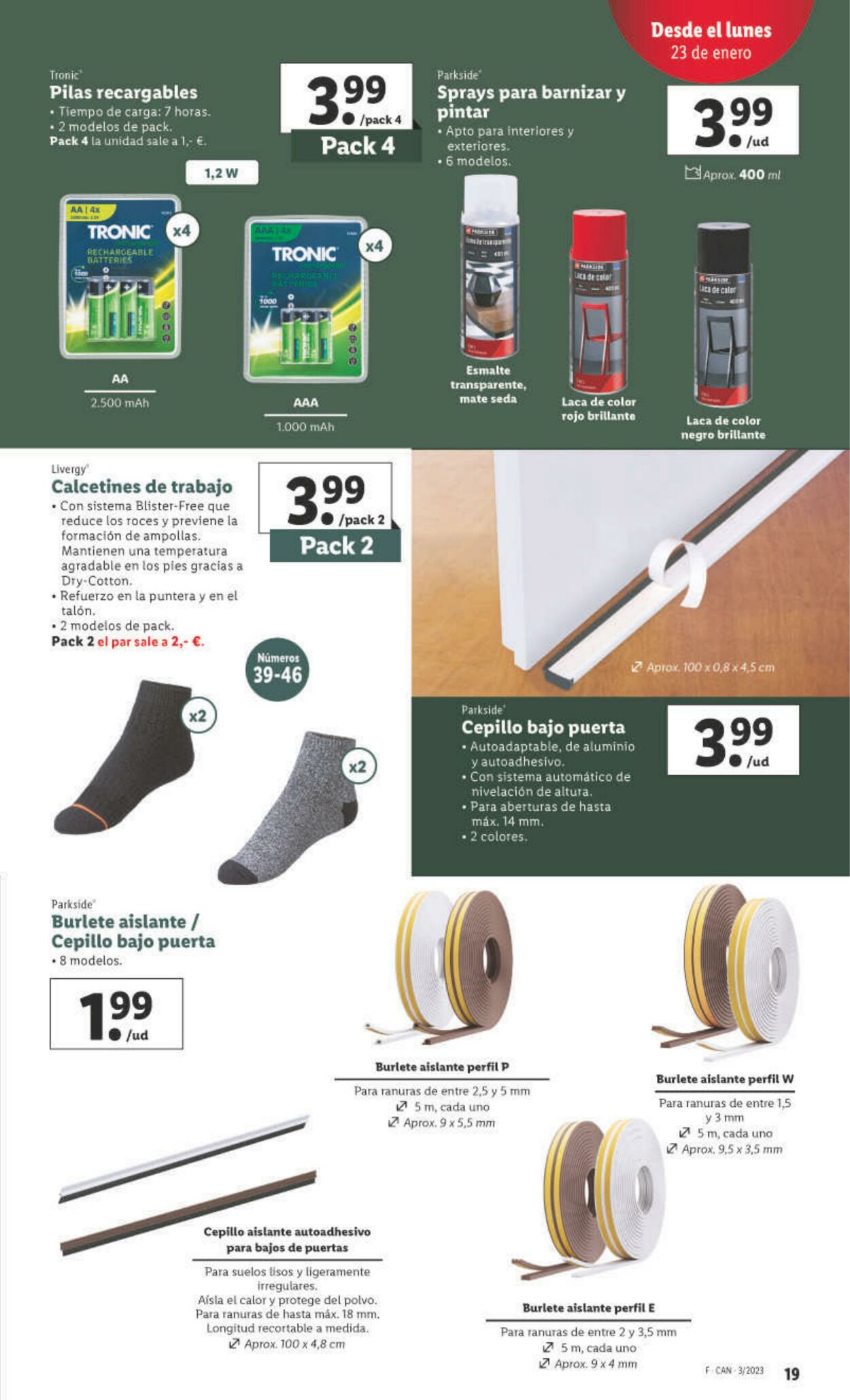 Folleto Lidl 19.01.2023 - 25.01.2023