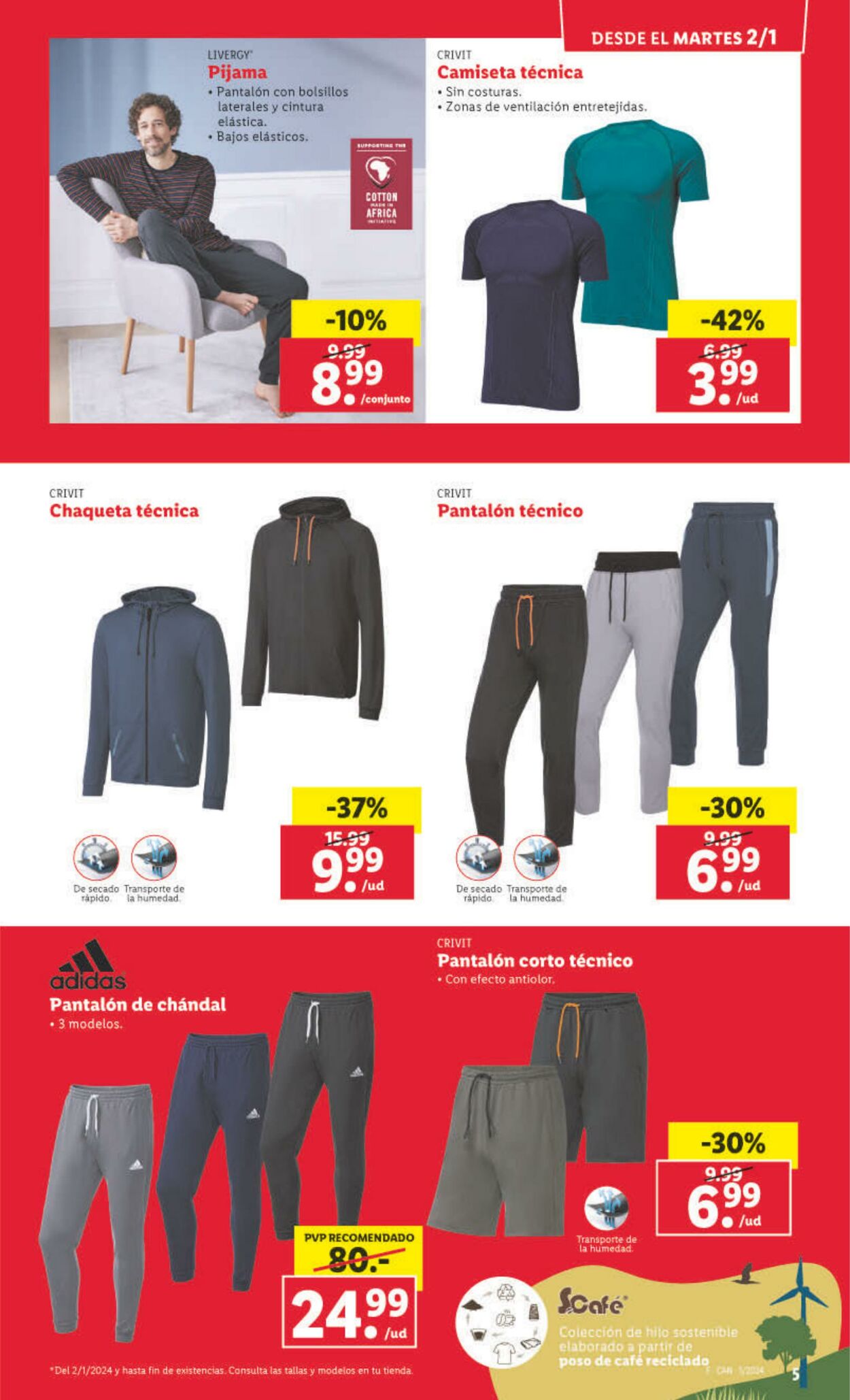 Folleto Lidl 02.01.2024 - 05.01.2024