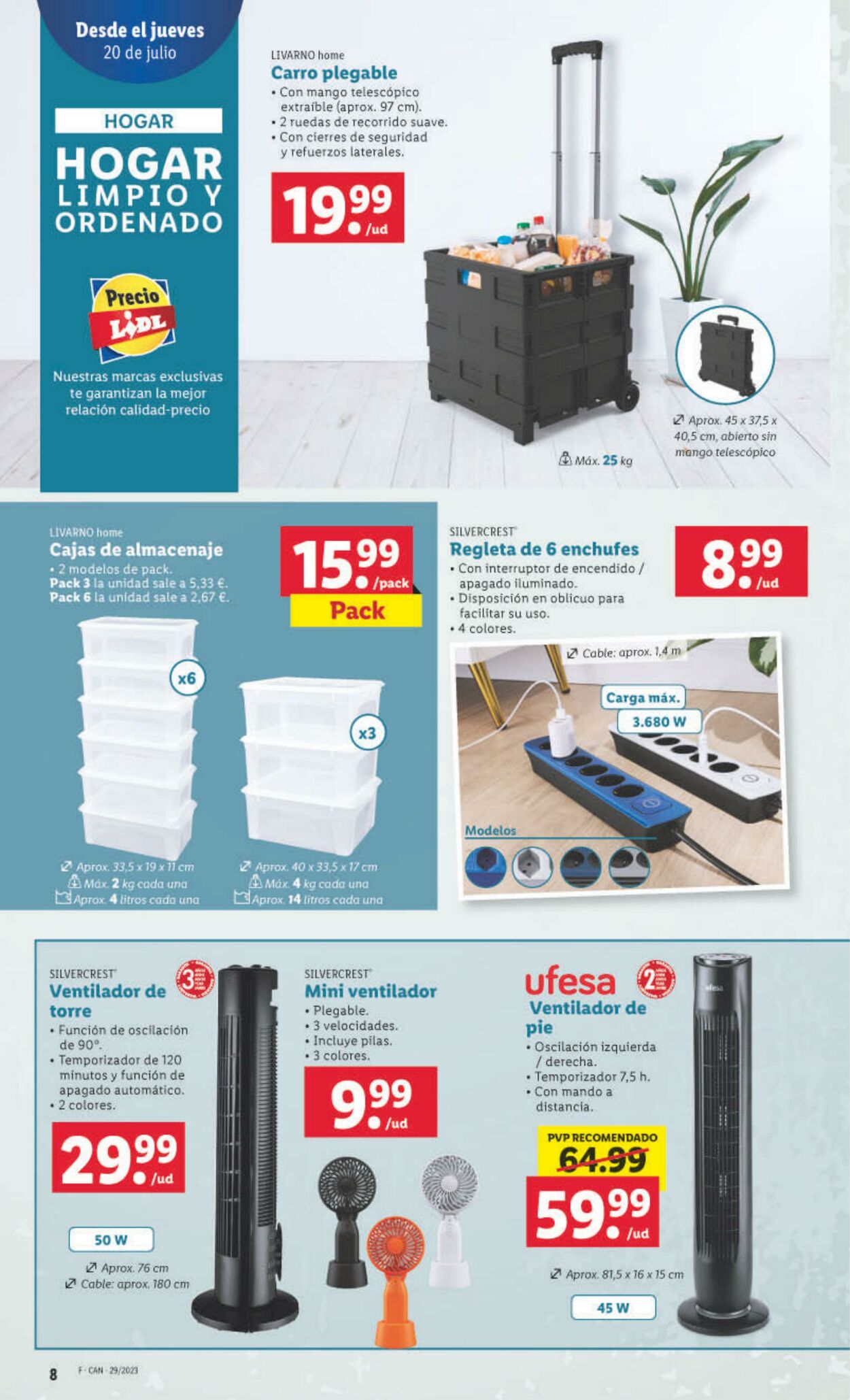 Folleto Lidl 20.07.2023 - 26.07.2023