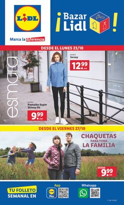 Folleto Lidl 23.10.2023 - 05.11.2023