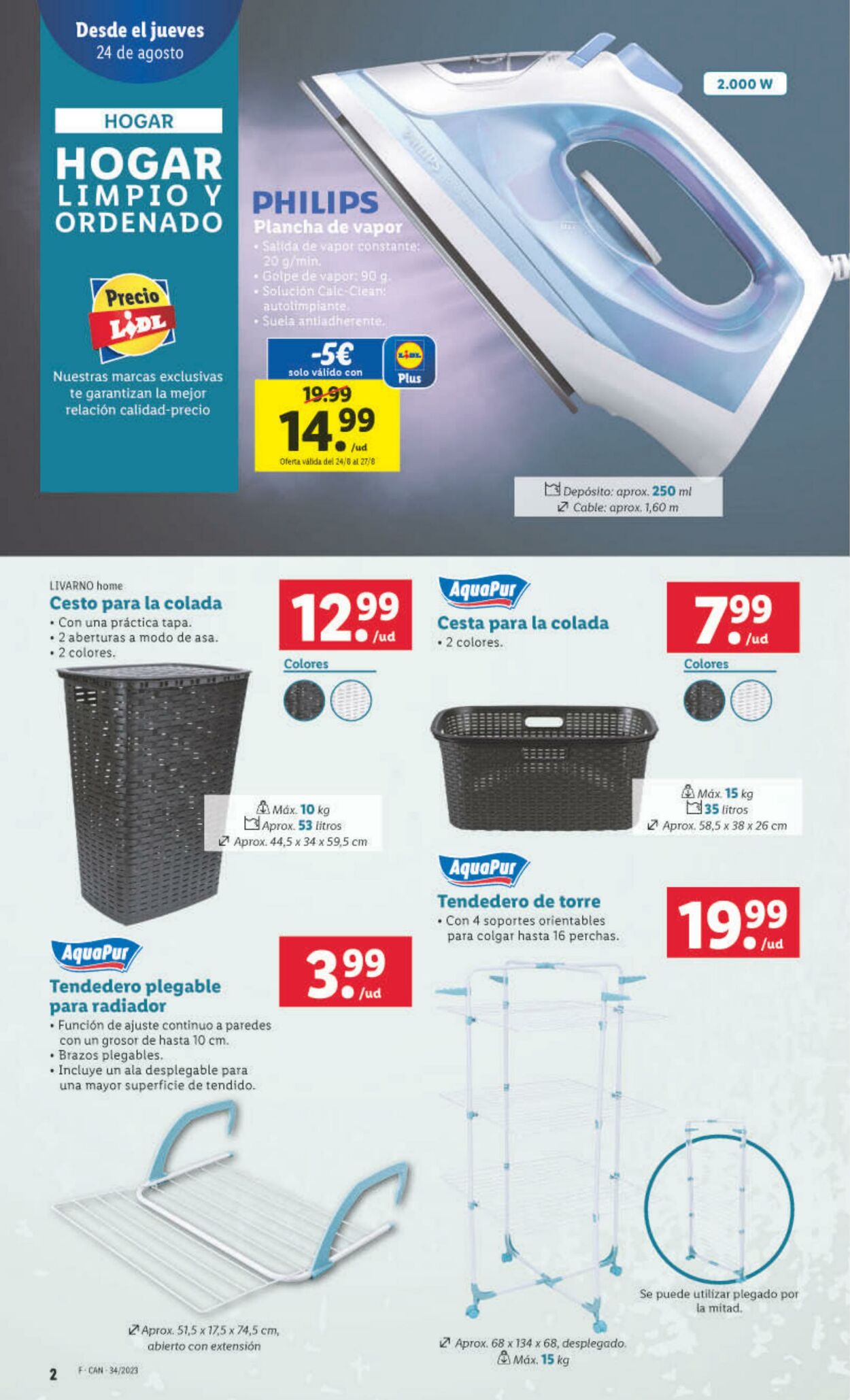 Folleto Lidl 24.08.2023 - 27.08.2023