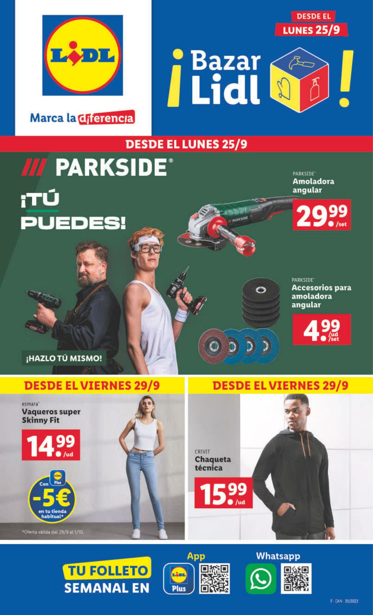 Folleto Lidl 25.09.2023 - 01.10.2023