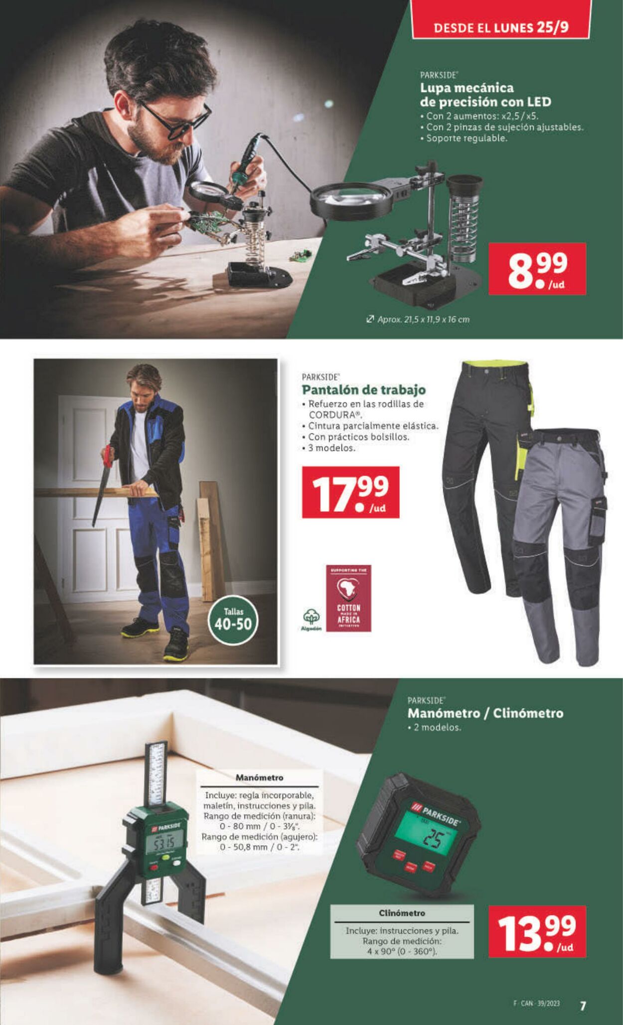 Folleto Lidl 25.09.2023 - 01.10.2023