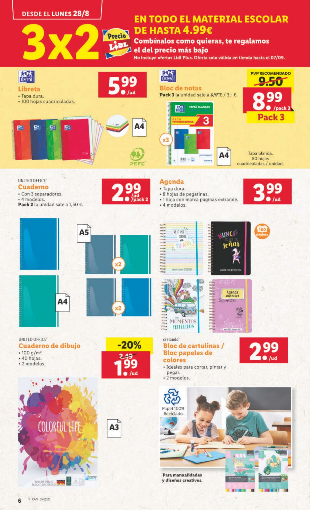 Folleto Lidl 28.08.2023 - 03.09.2023