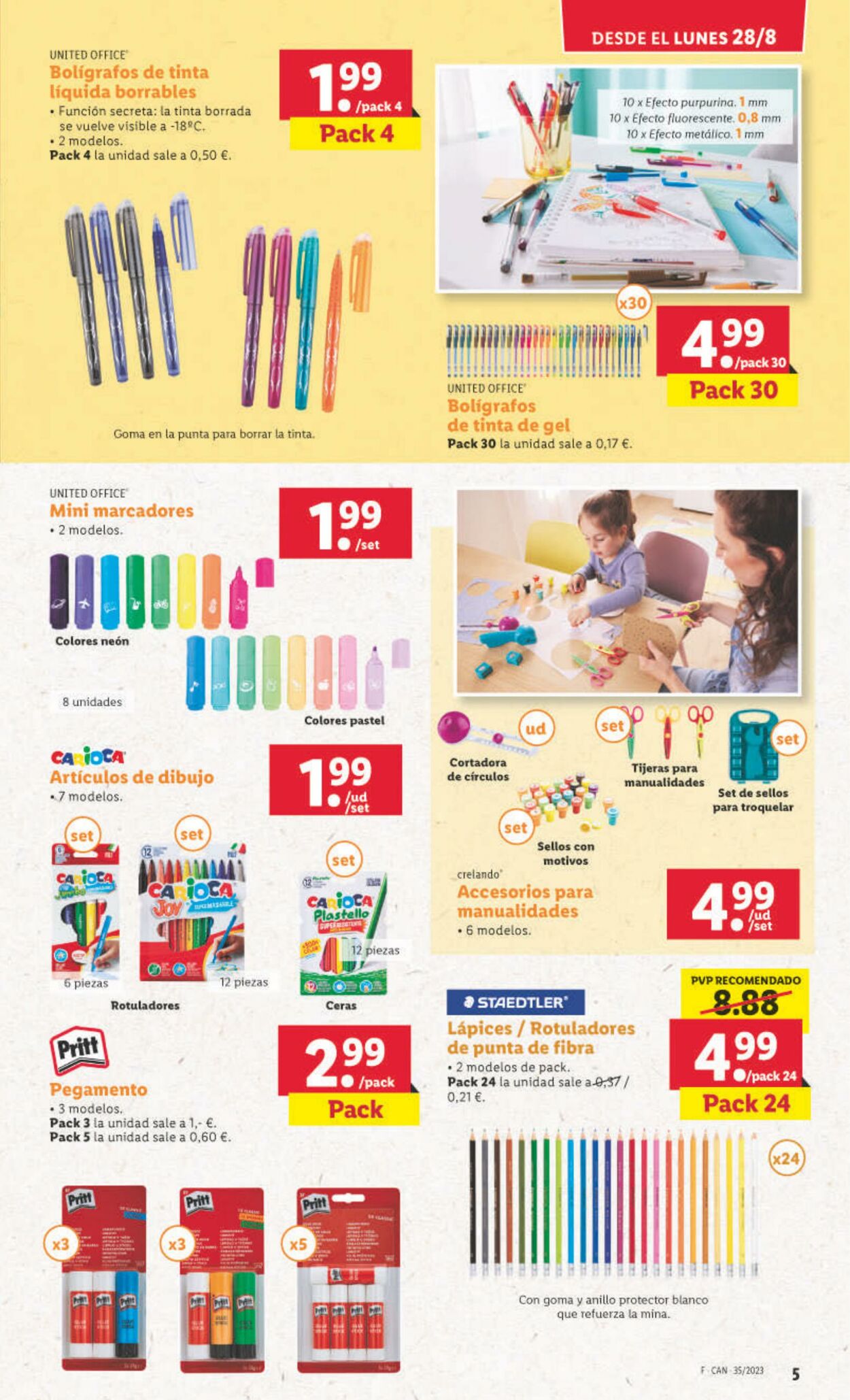 Folleto Lidl 28.08.2023 - 03.09.2023